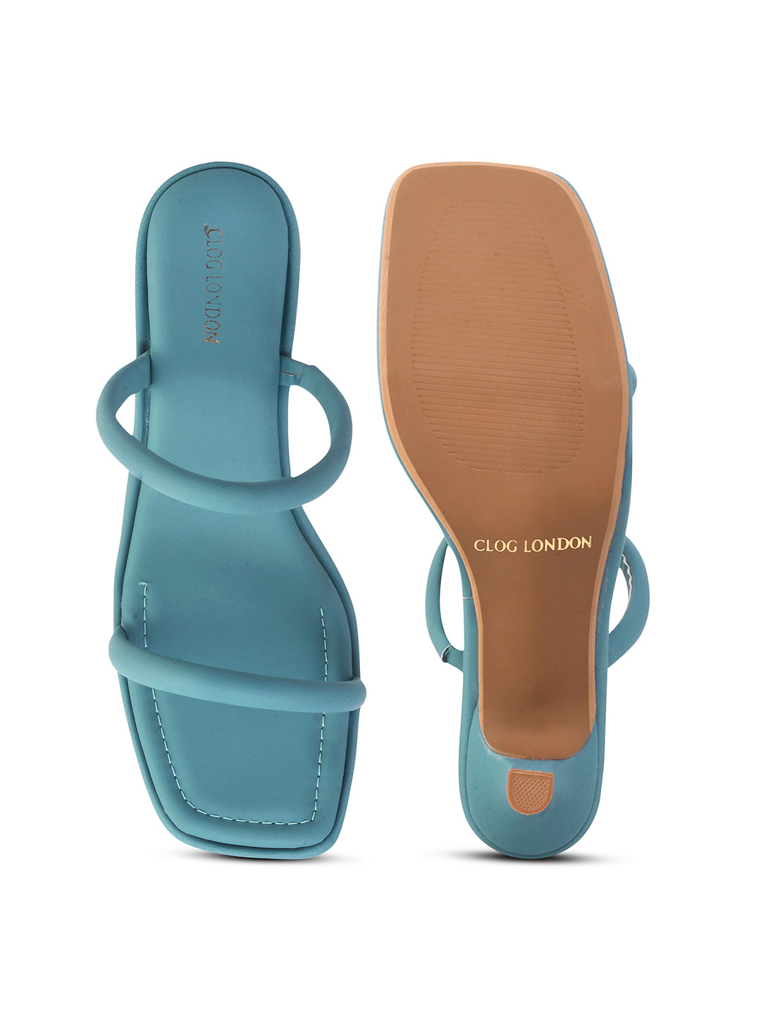 Women Casual Slip Heels Blue