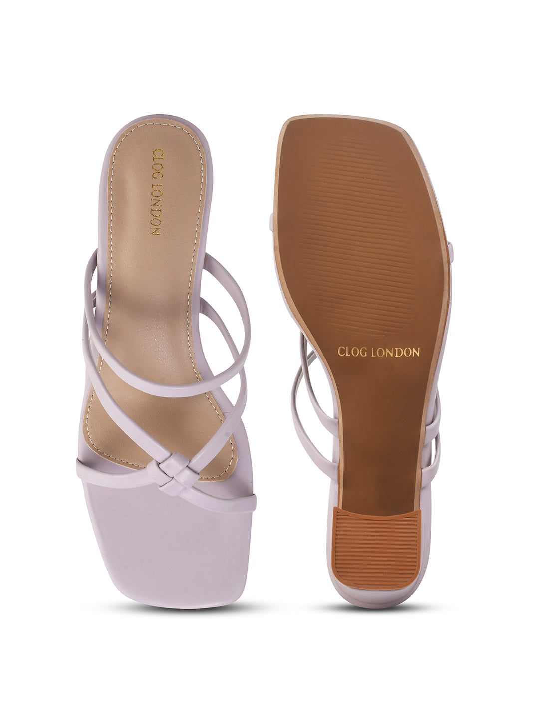Womens Casual Mid Chunky Heels