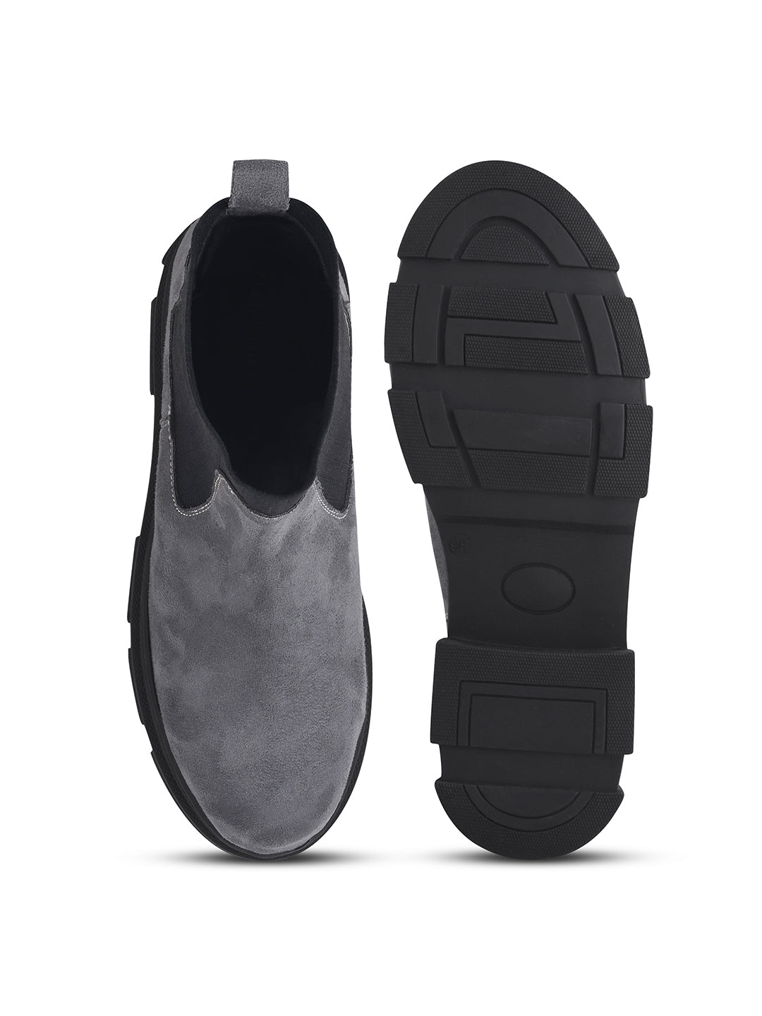 Women Grey Chelsea Boots