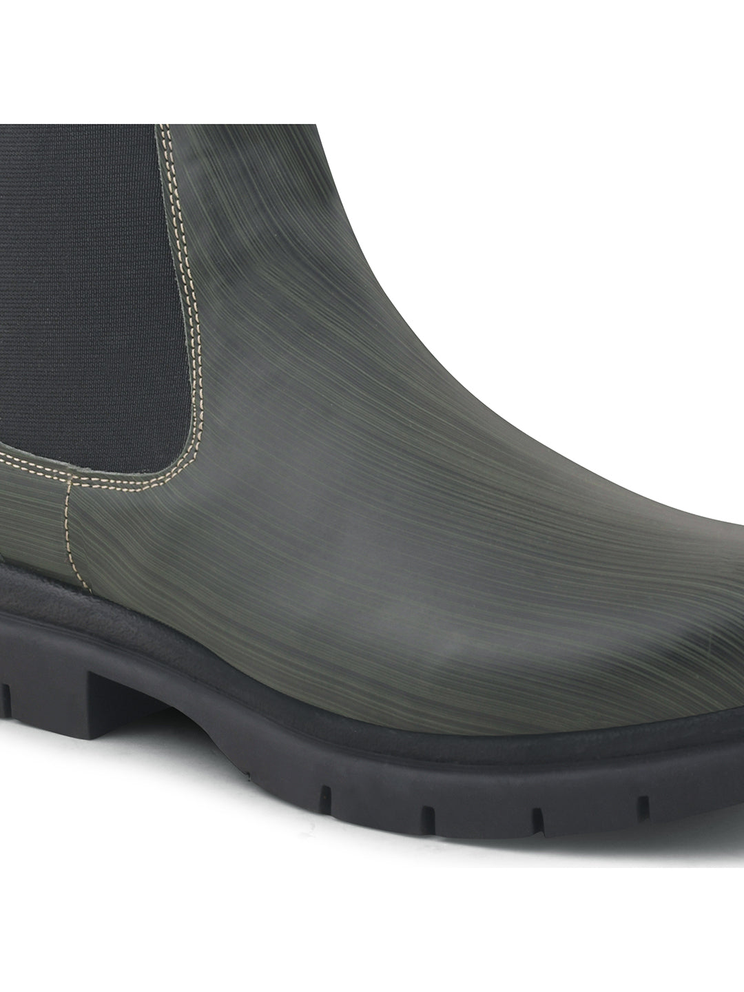 Women Green Casual Boots