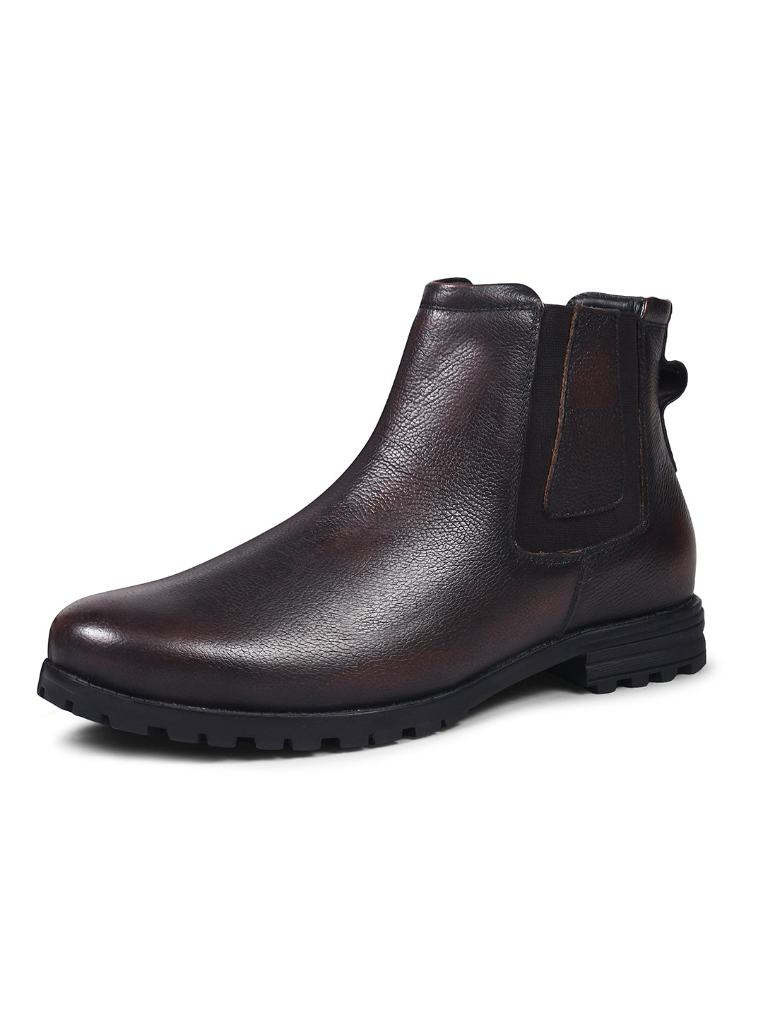 Men's Slip-On Leather Boots