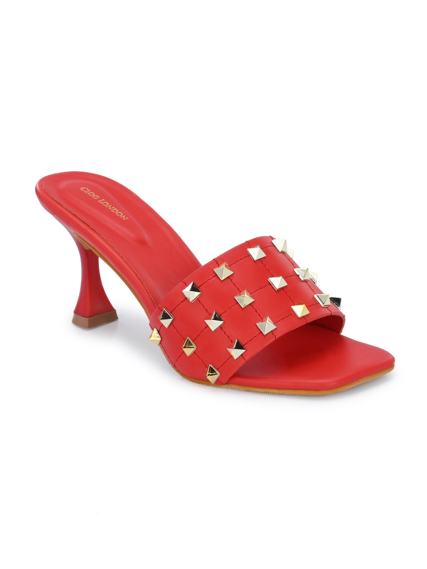 Women Black Comfortable Heel Sandals