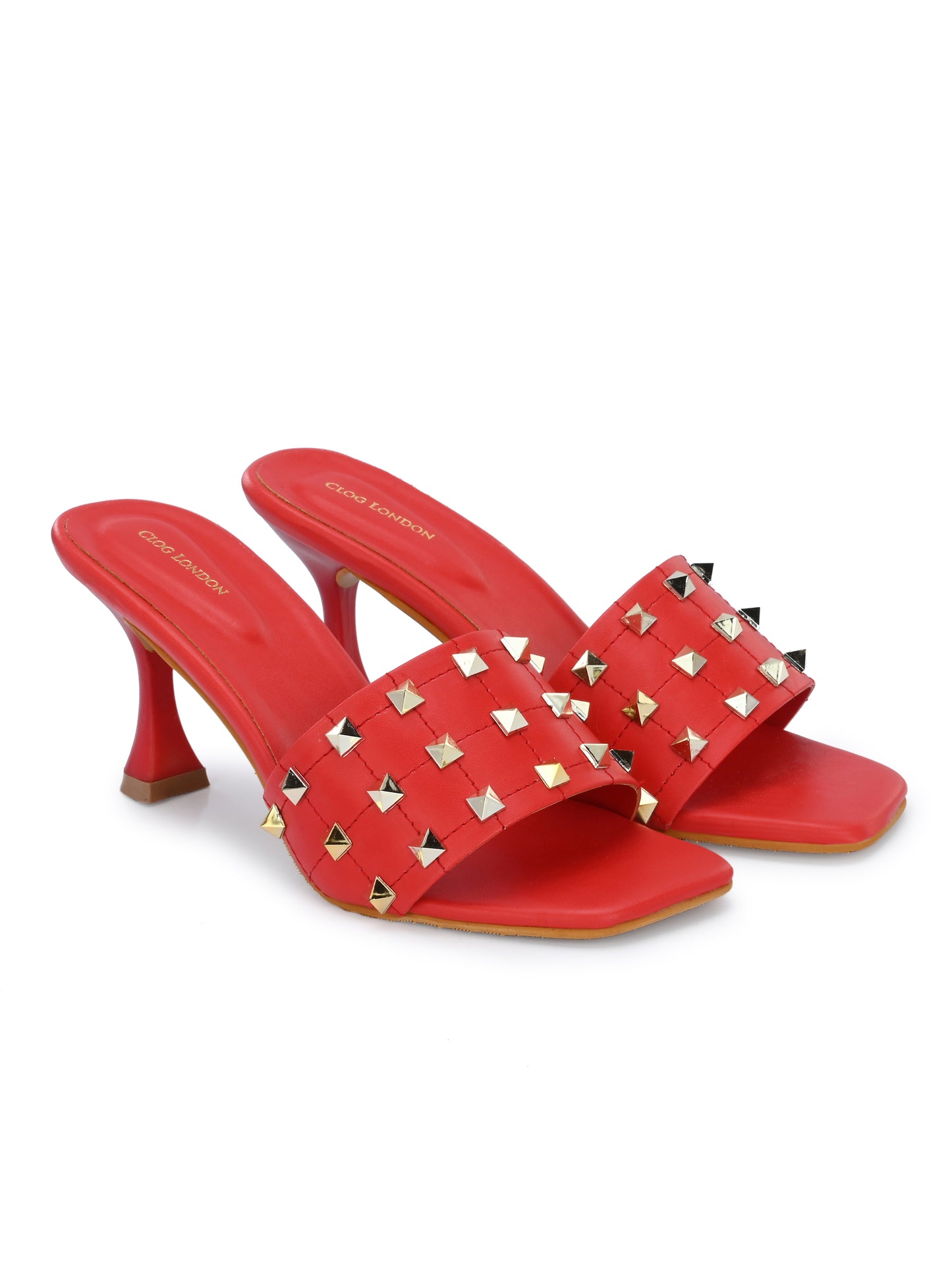 Women Black Comfortable Heel Sandals