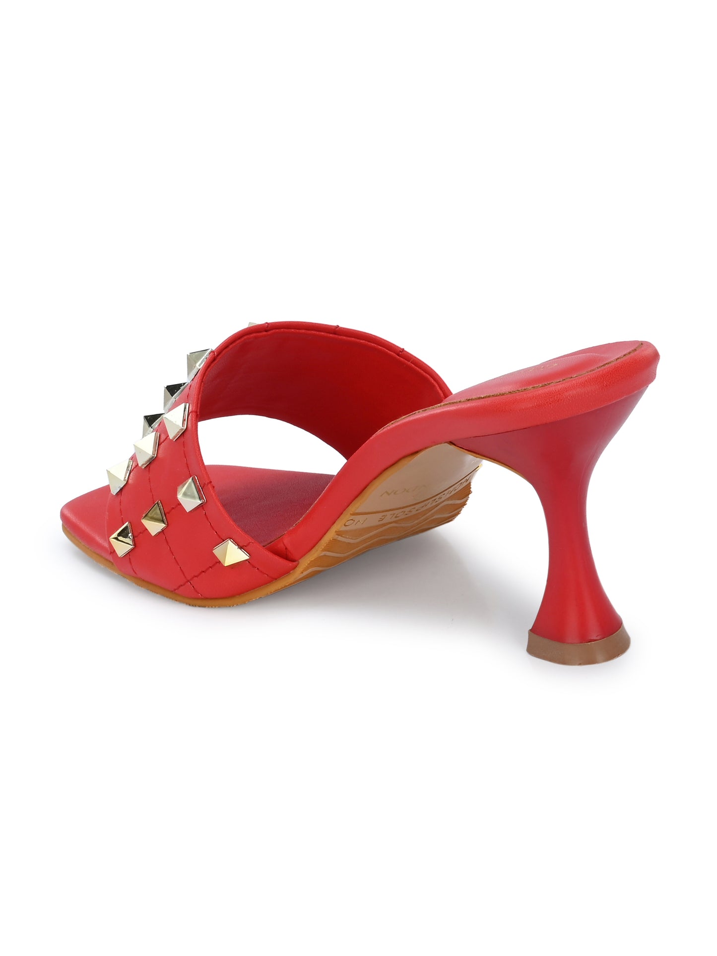 Women Black Comfortable Heel Sandals