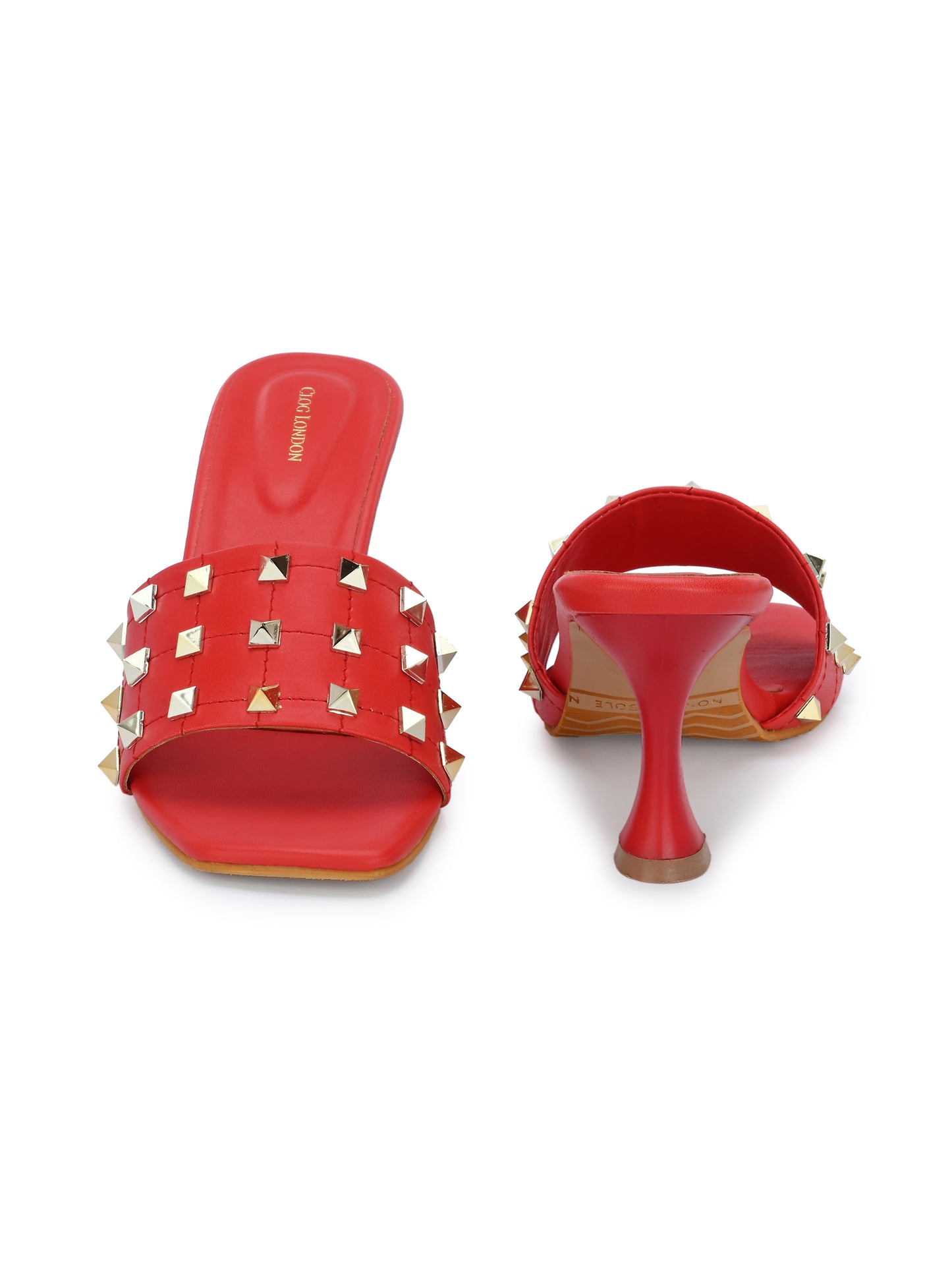Women Black Comfortable Heel Sandals