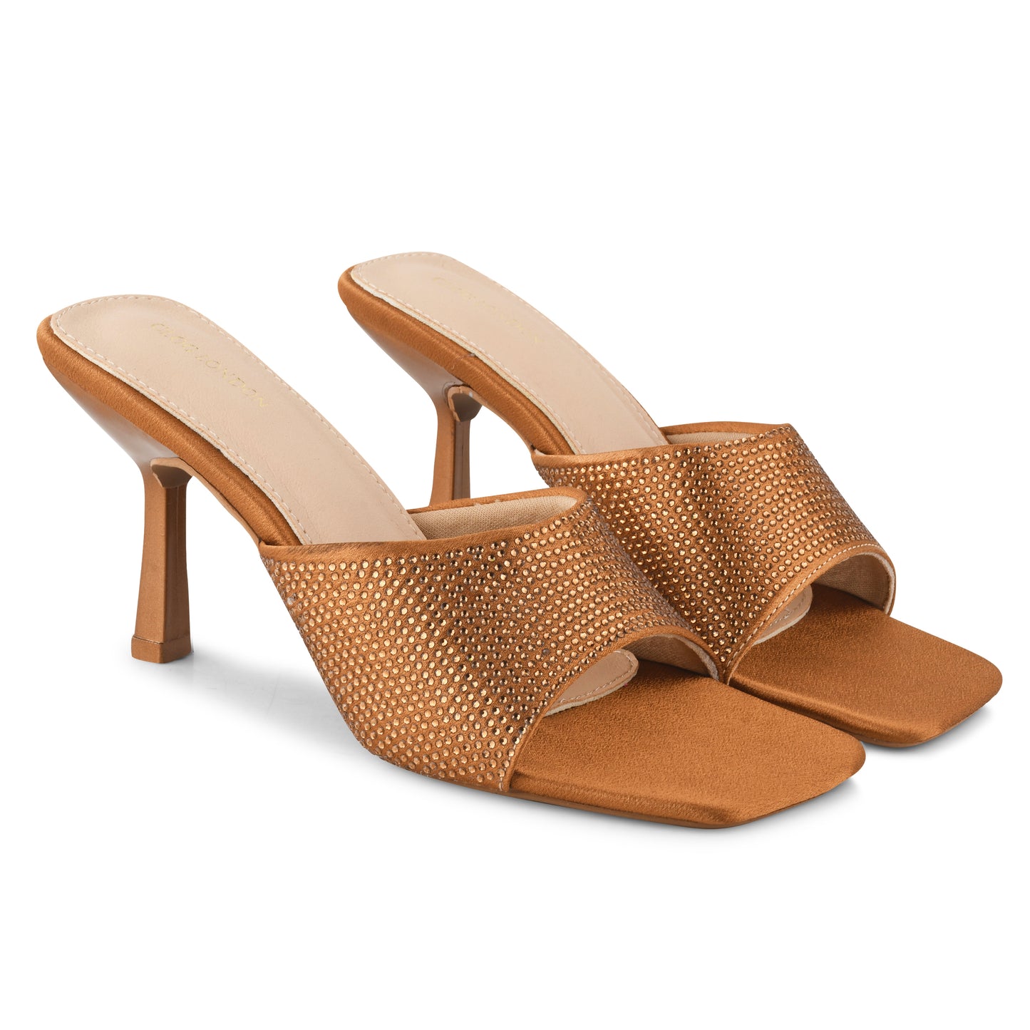 Women Brown Casual Stiletto Heels