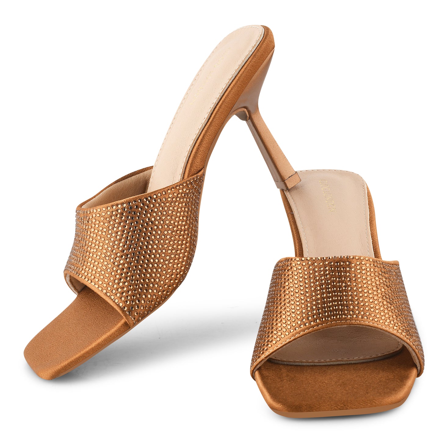 Women Brown Casual Stiletto Heels