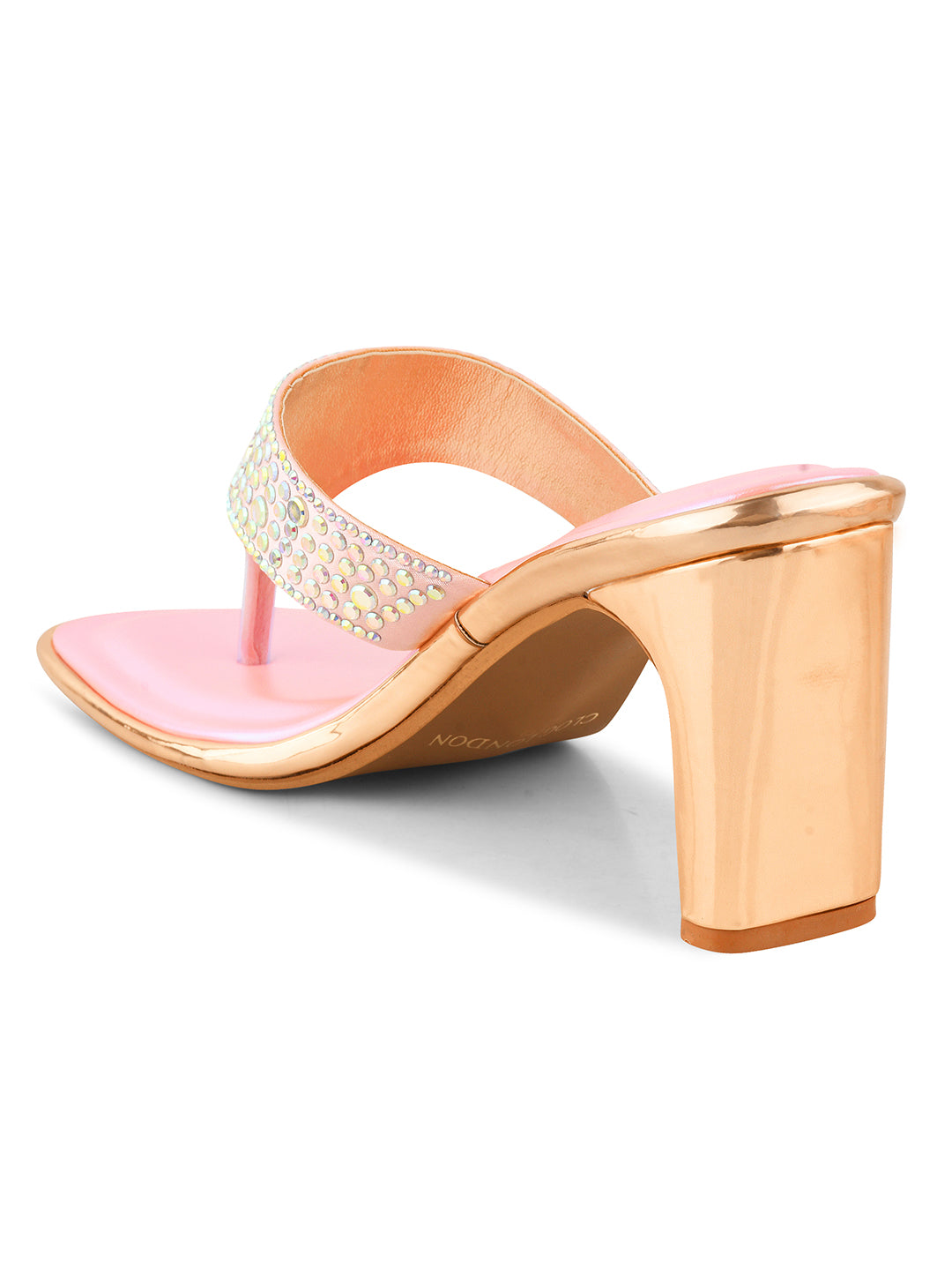 Women Pink Casual Heels