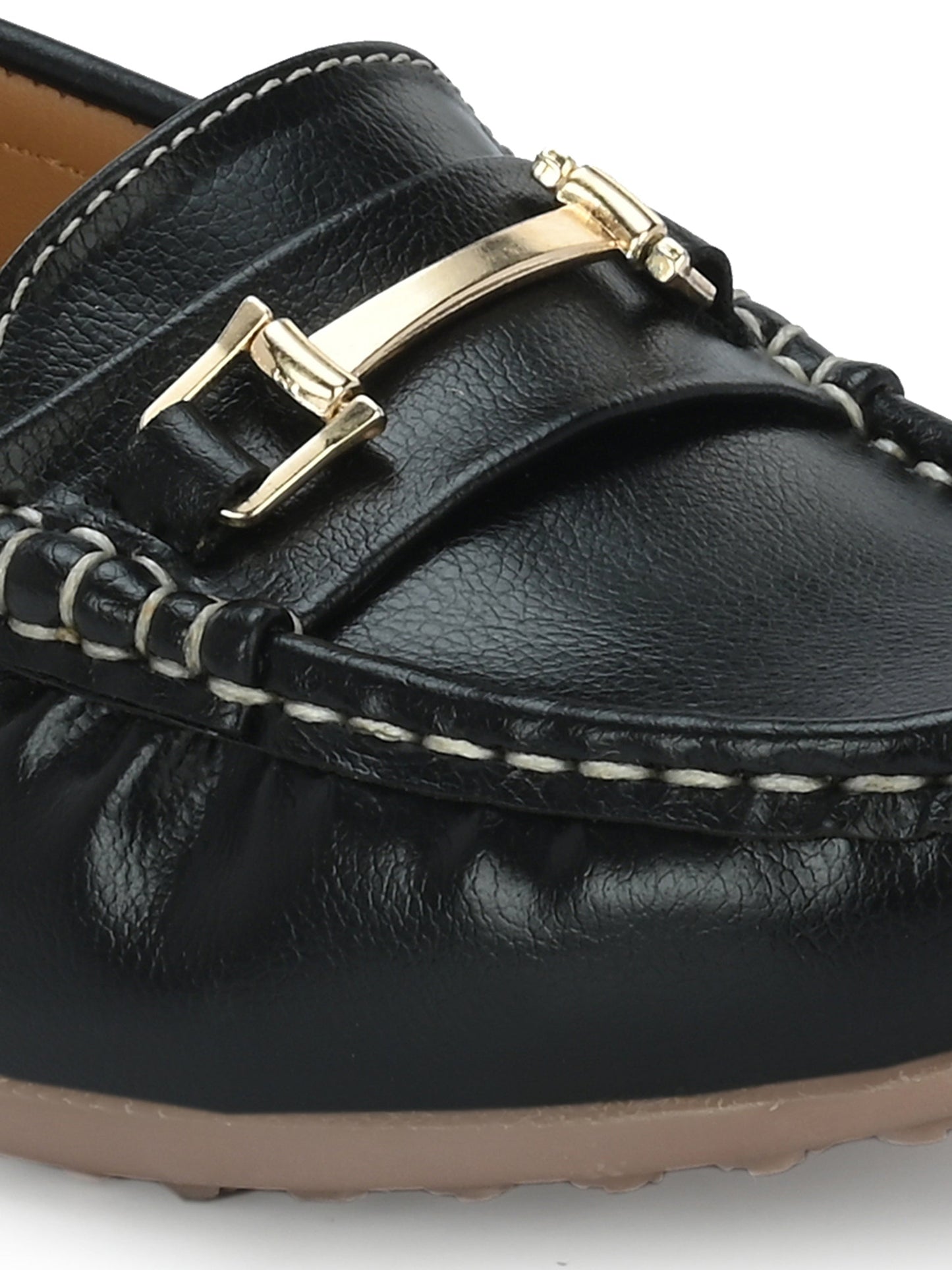Women Off-White Ballerinas Causal Loafers