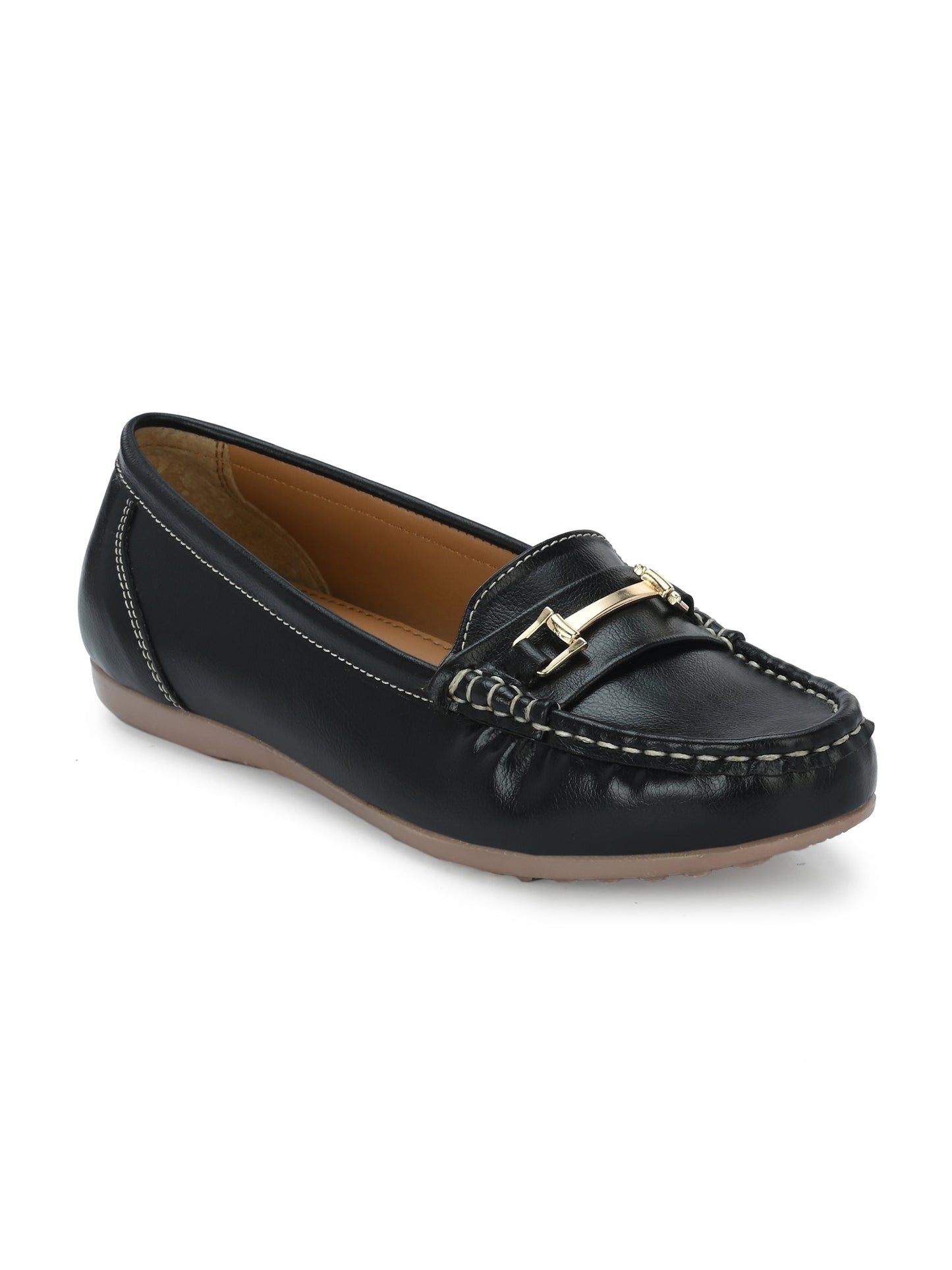 Women Off-White Ballerinas Causal Loafers