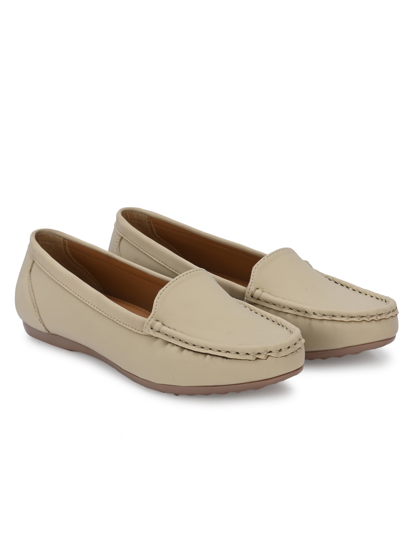 Women Black Causal Ballerinas Textured Loafers