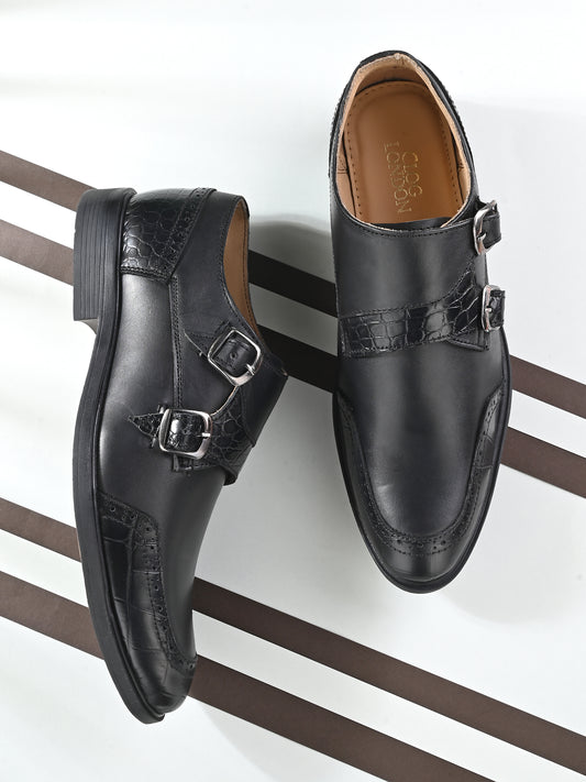 Men Leather Formal Derby Shoes