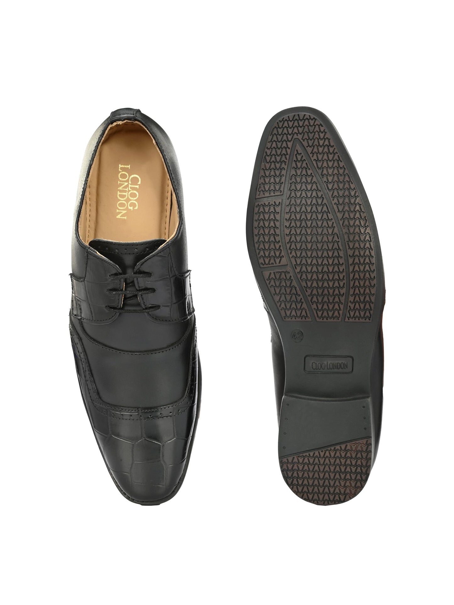 Men Leather Formal Derbys