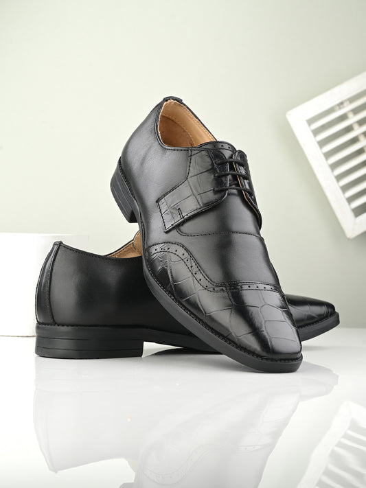 Men Leather Formal Derbys