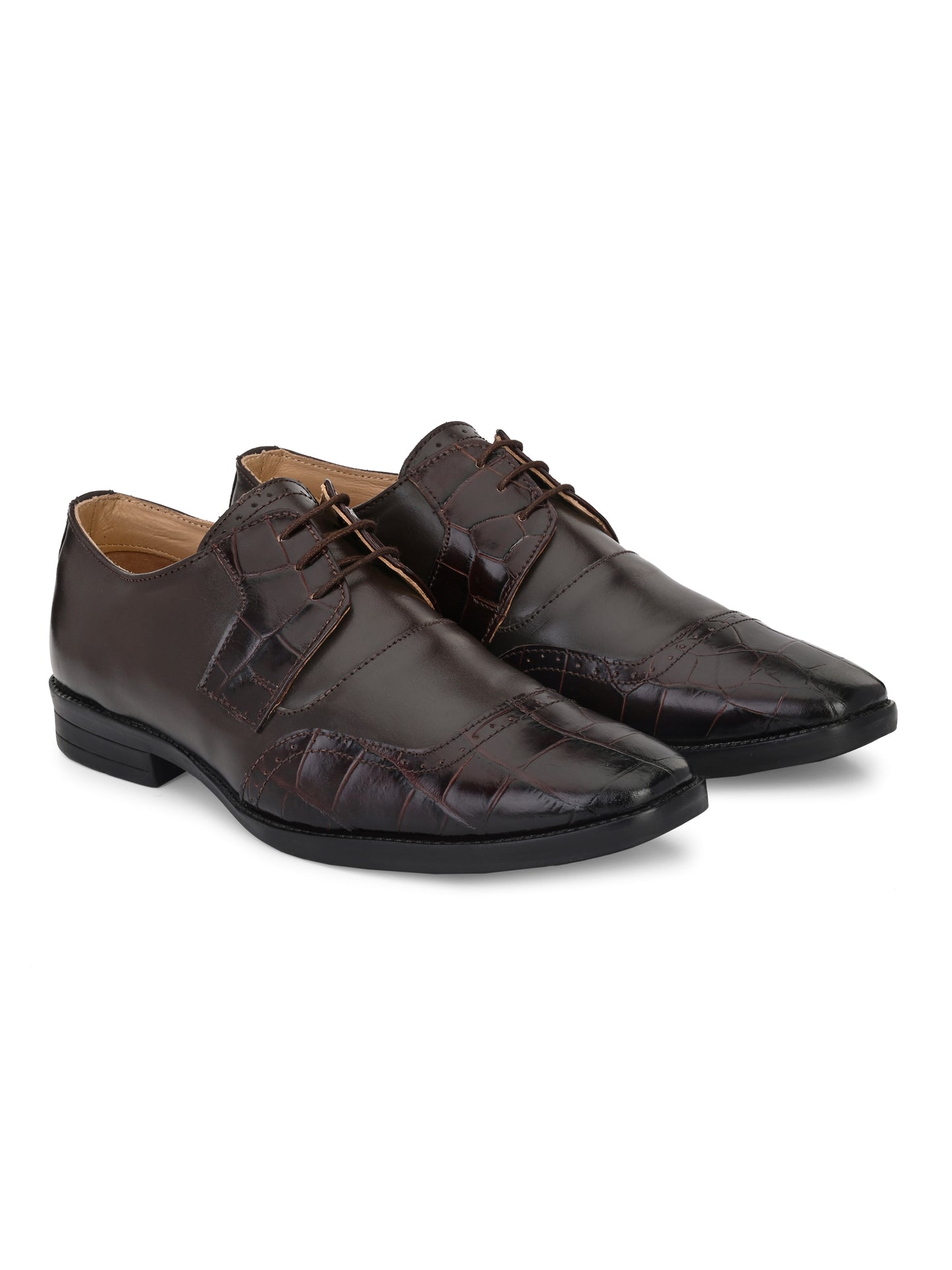 Men Leather Formal Derbys