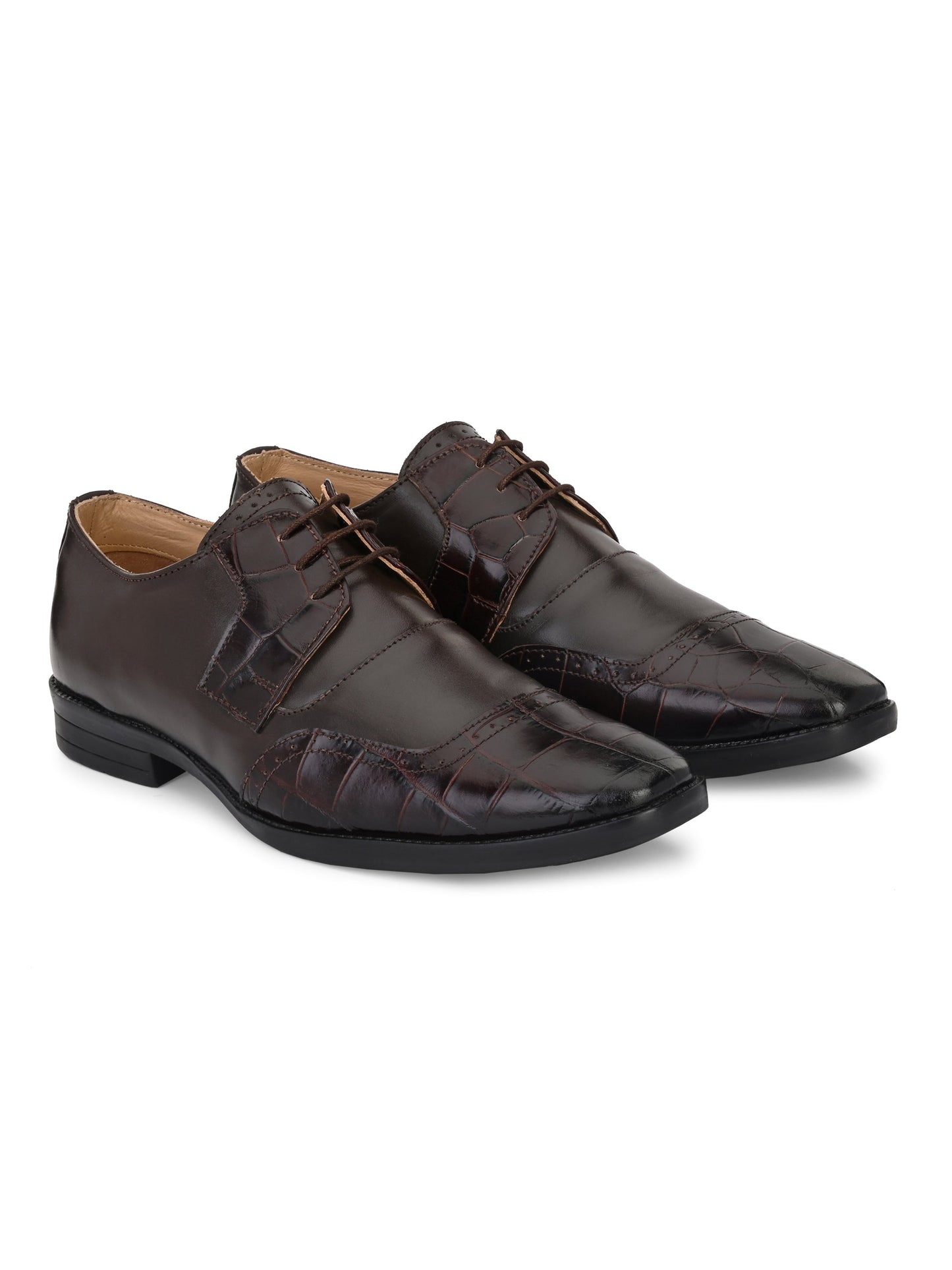 Men Leather Formal Derbys