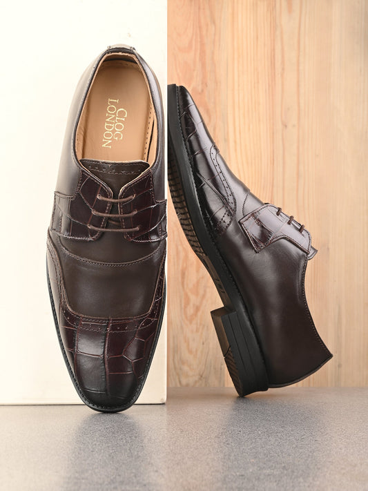 Men Leather Formal Derbys