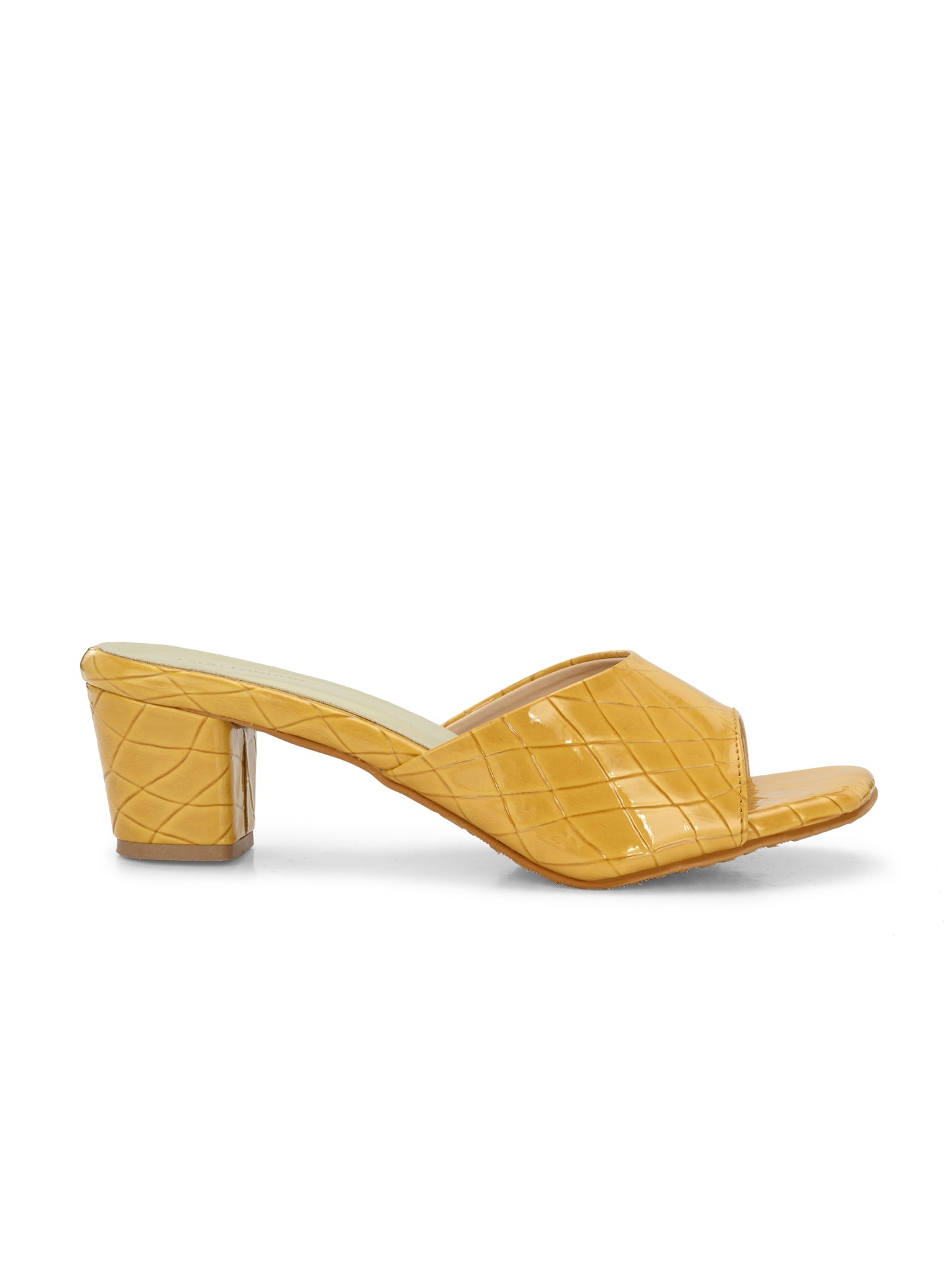 Women Brown Open Toe Block Heels Sandals