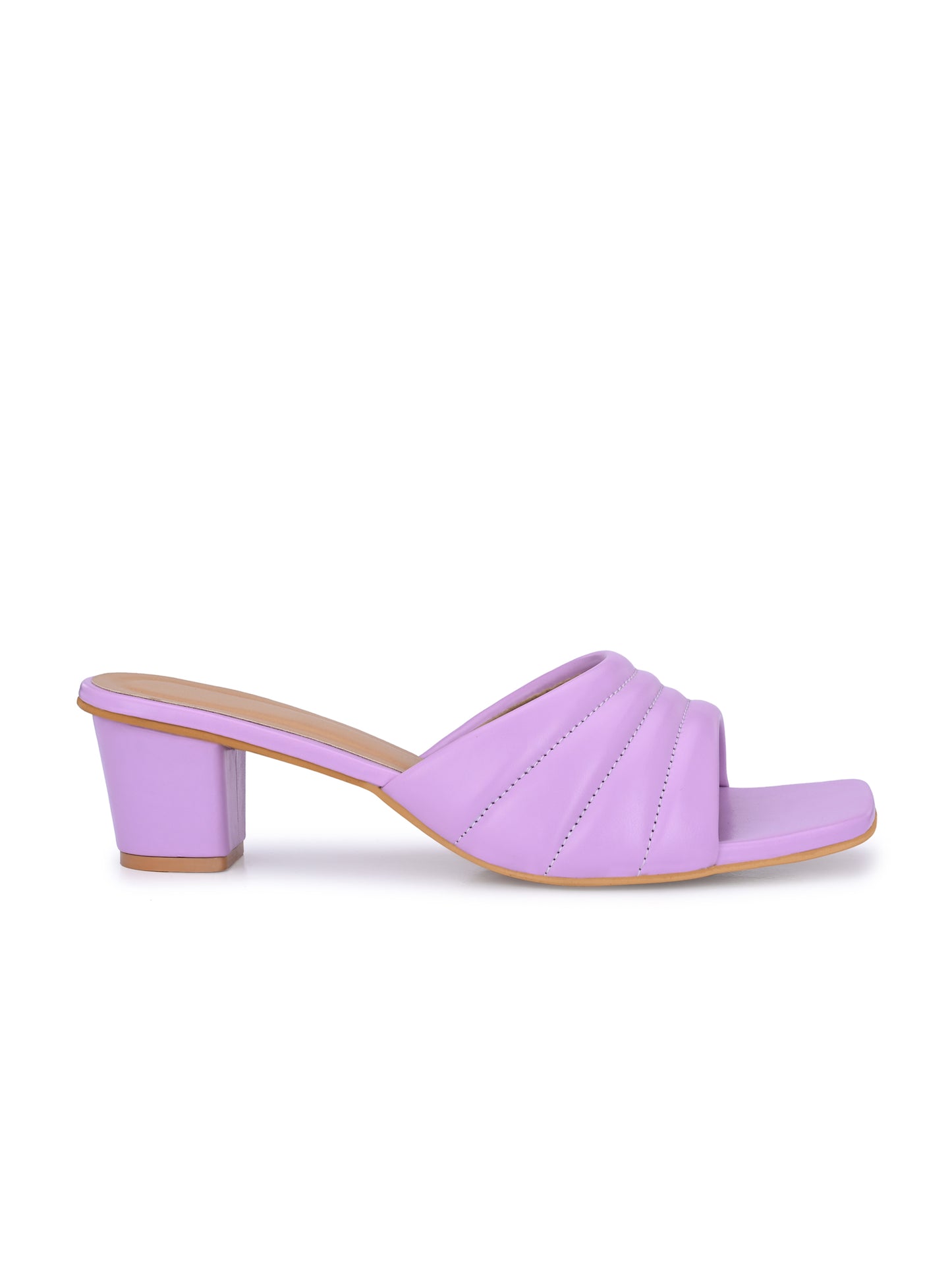Women Green Double Strap Heel Sandals