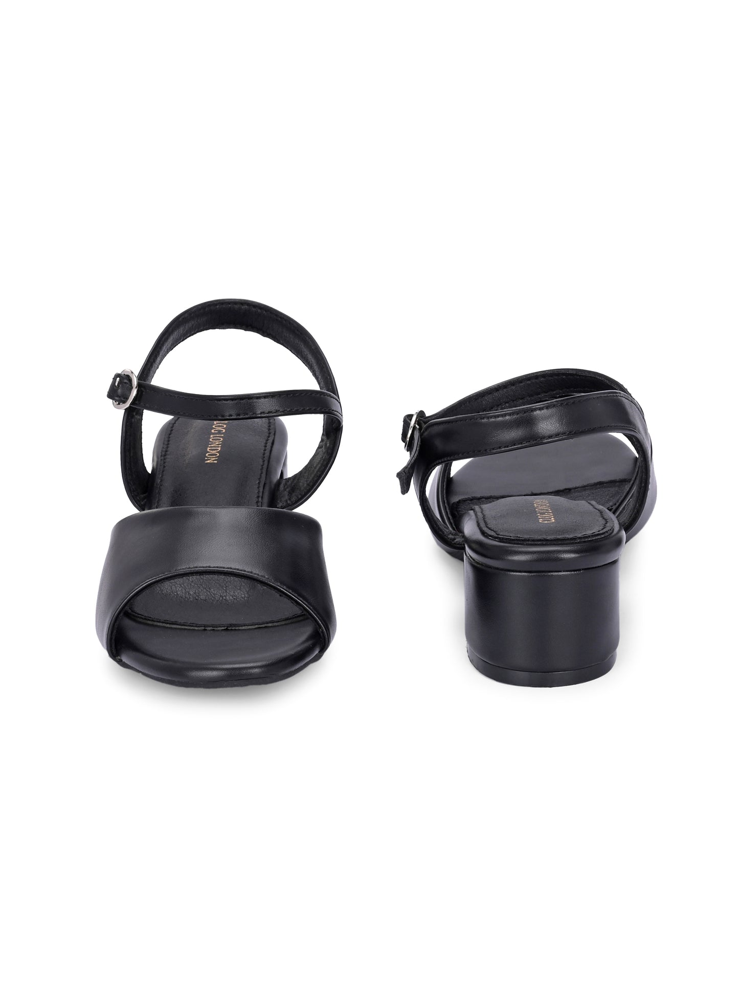 Women Black Stylish Heels Sandals