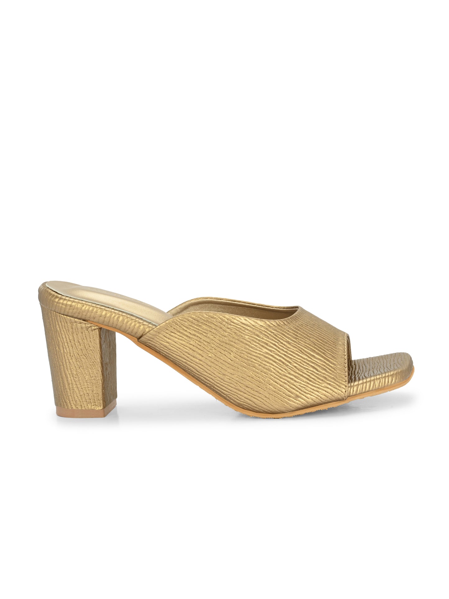 Women Gold Heels Sandals