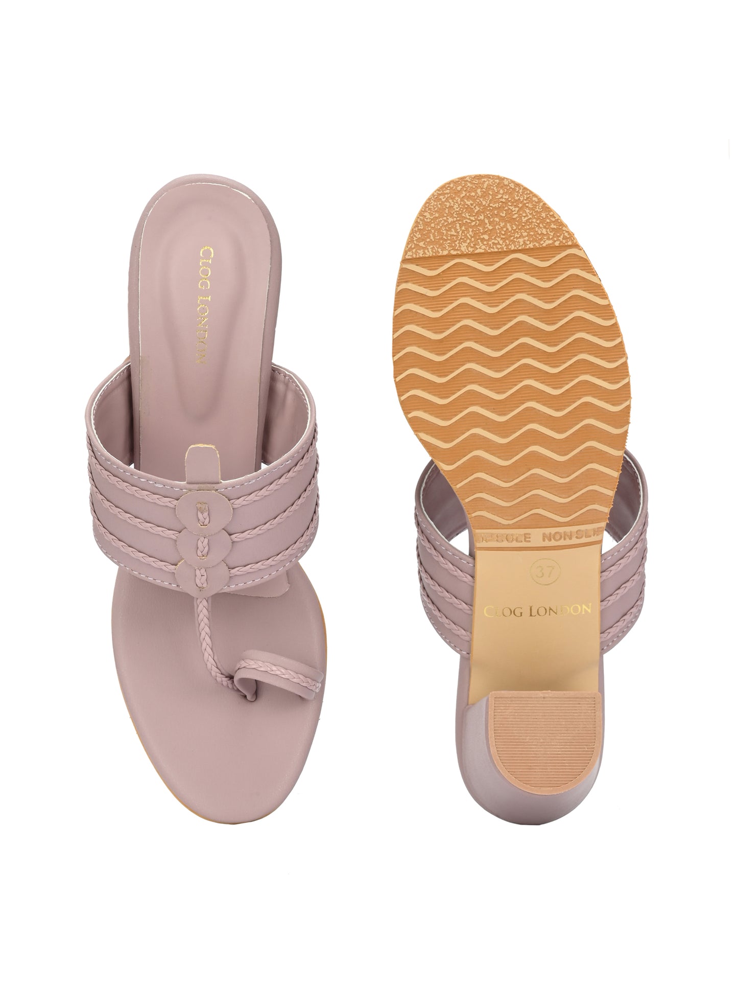 Women Off-White Heels Sandals