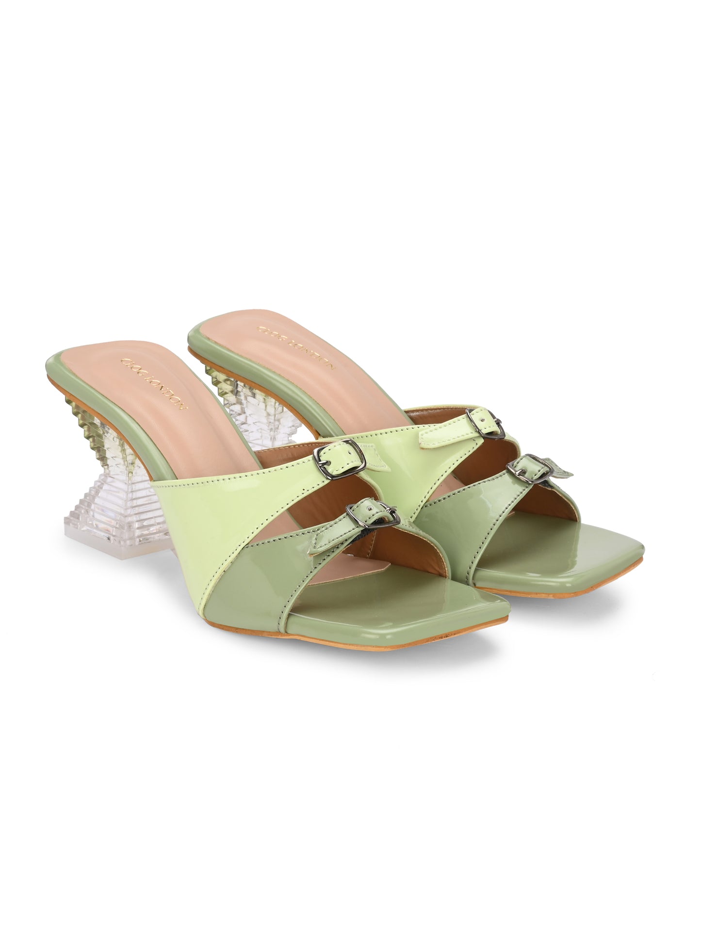 Women Black Stylish Heels Sandals
