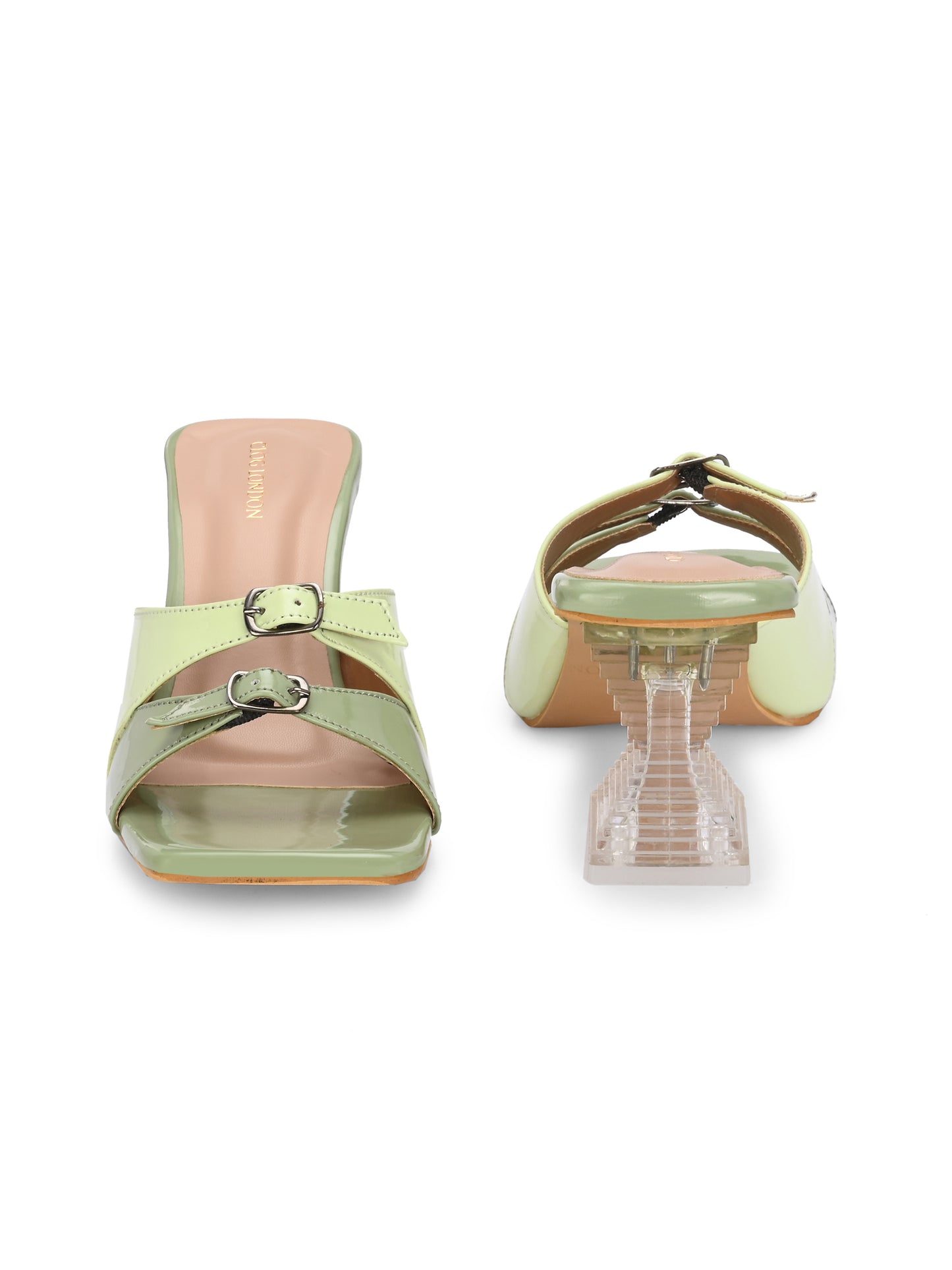 Women Black Stylish Heels Sandals