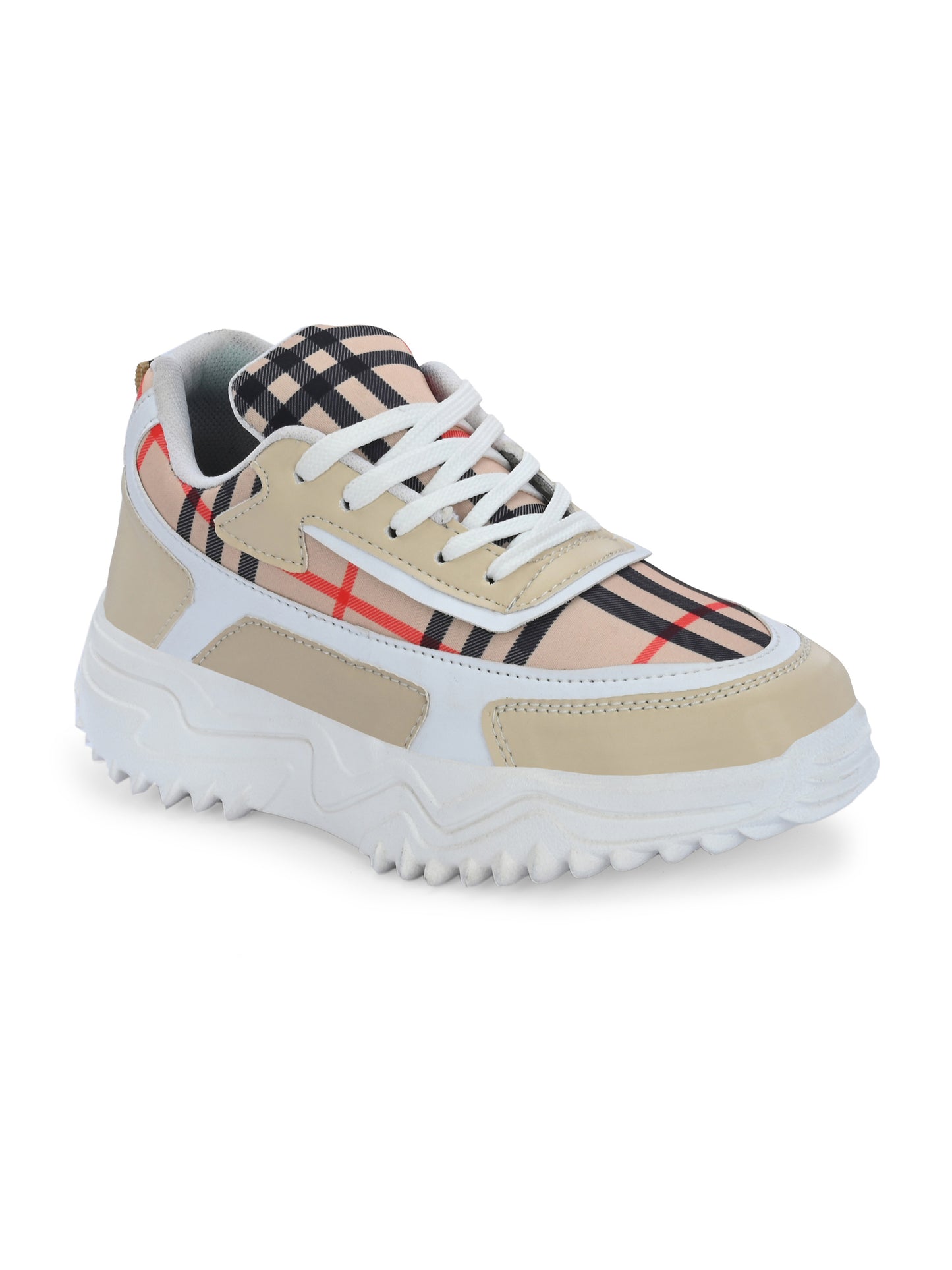 Women Multicolor Round Toe Sneakers