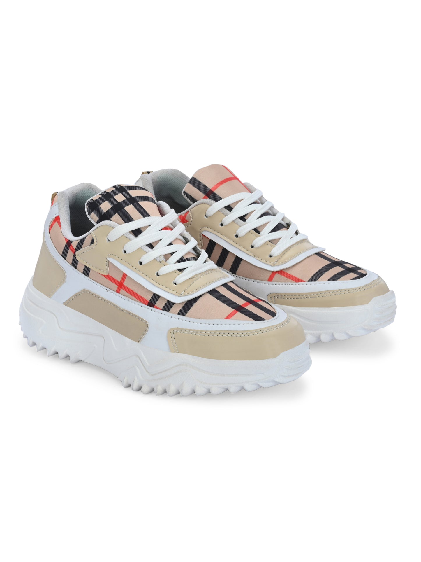 Women Multicolor Round Toe Sneakers