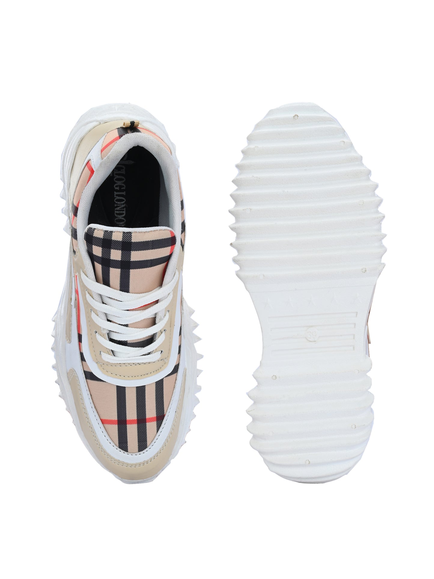 Women Multicolor Round Toe Sneakers