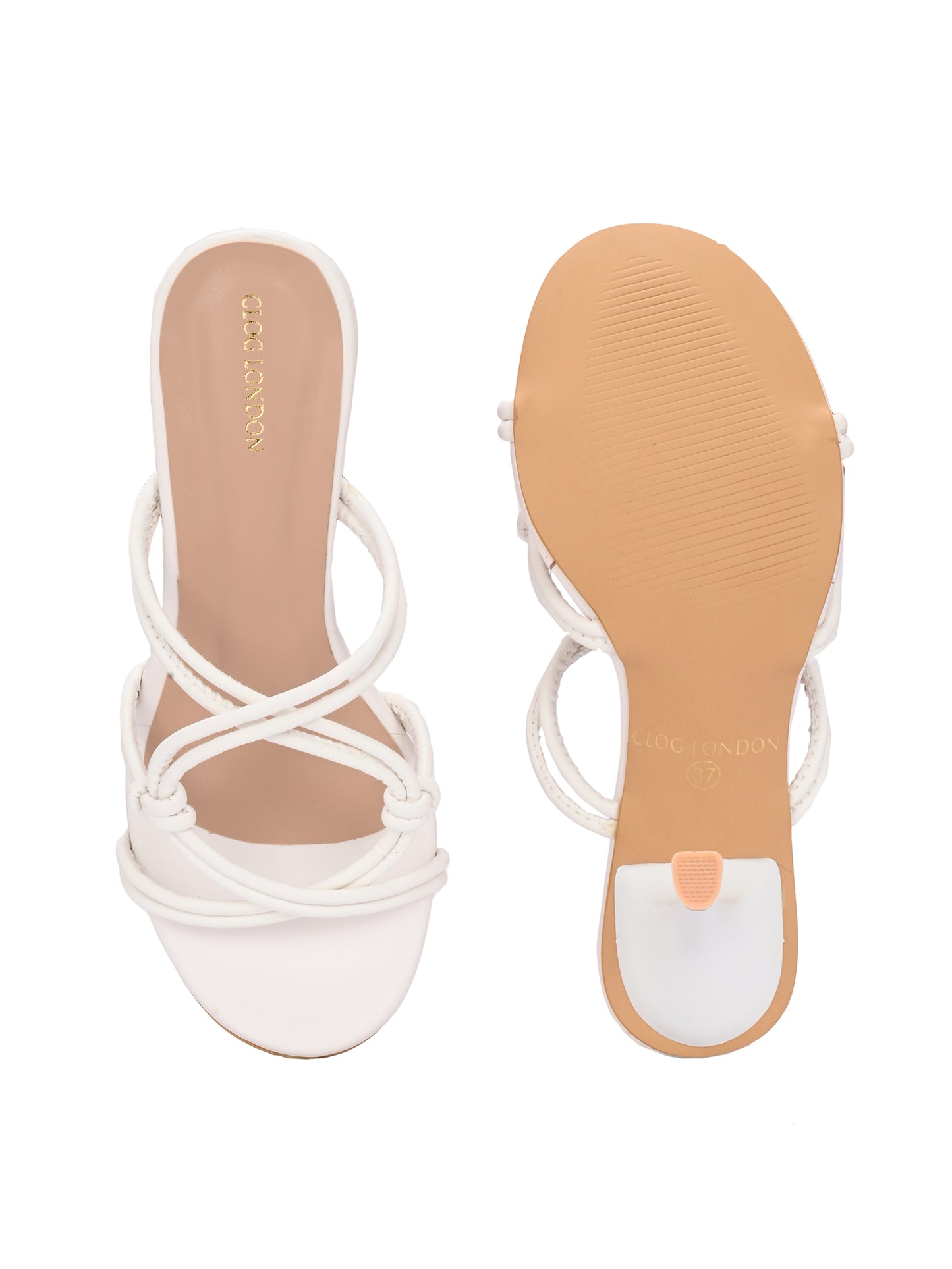Women Black Comfortable Heels Sandals