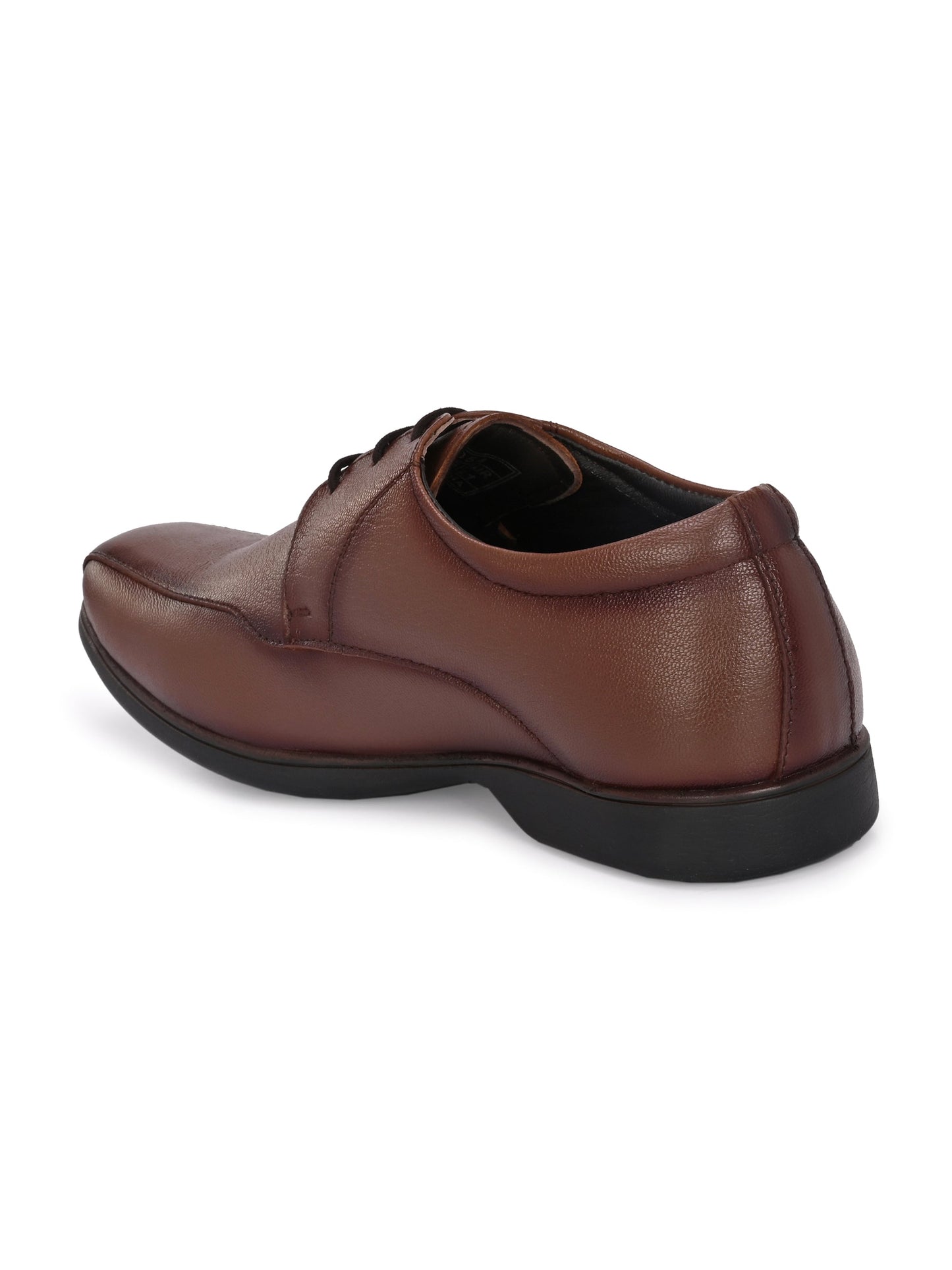 Men's Textured Leather Formal Derby Shoes