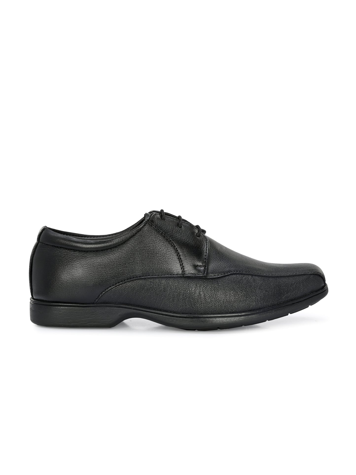 Men's Textured Leather Formal Derby Shoes