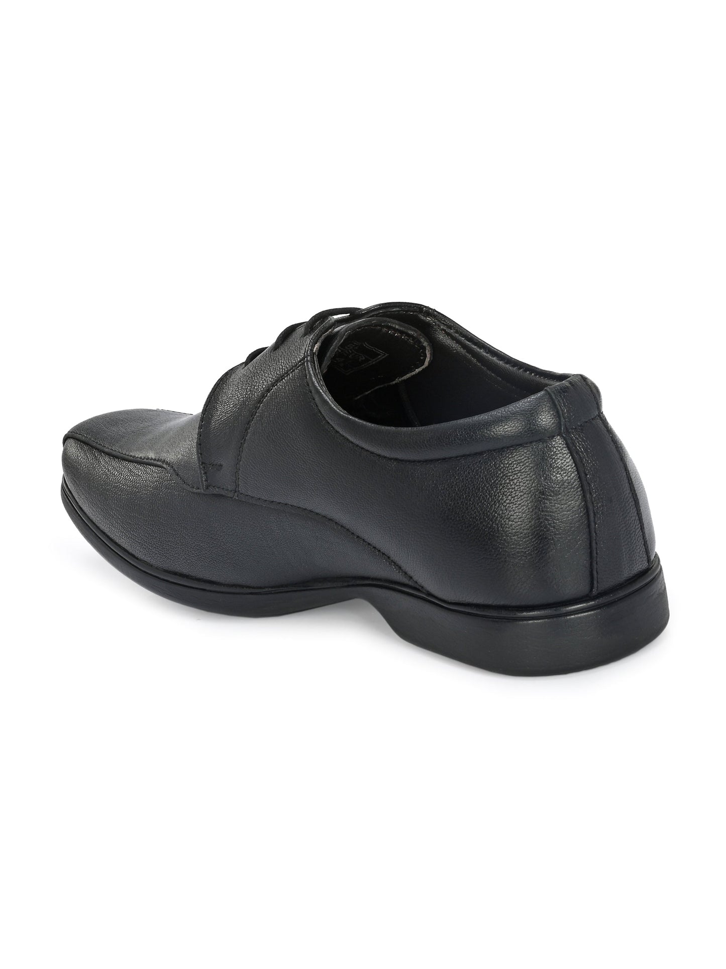 Men's Textured Leather Formal Derby Shoes