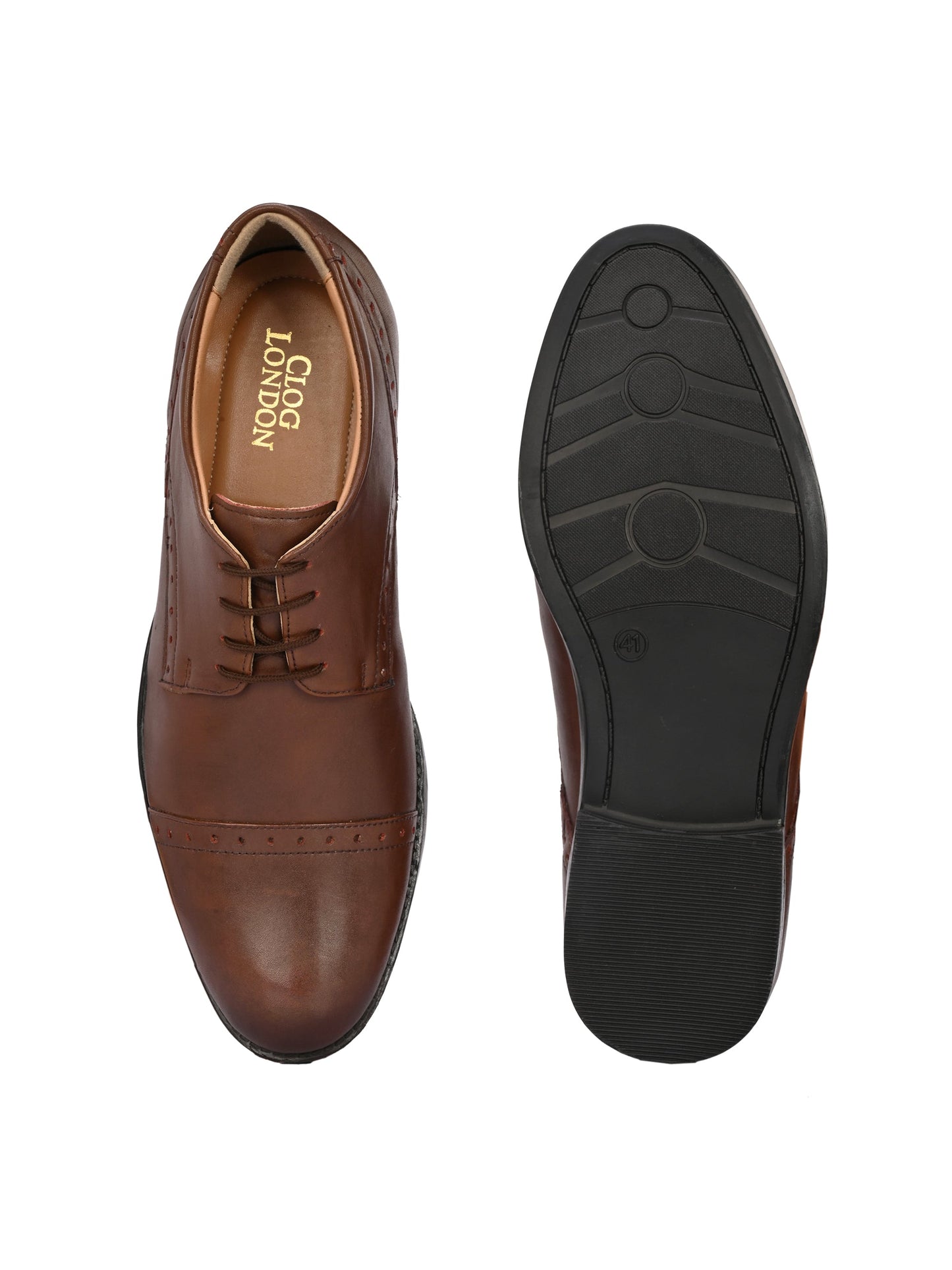Men's Leather Derby Shoes
