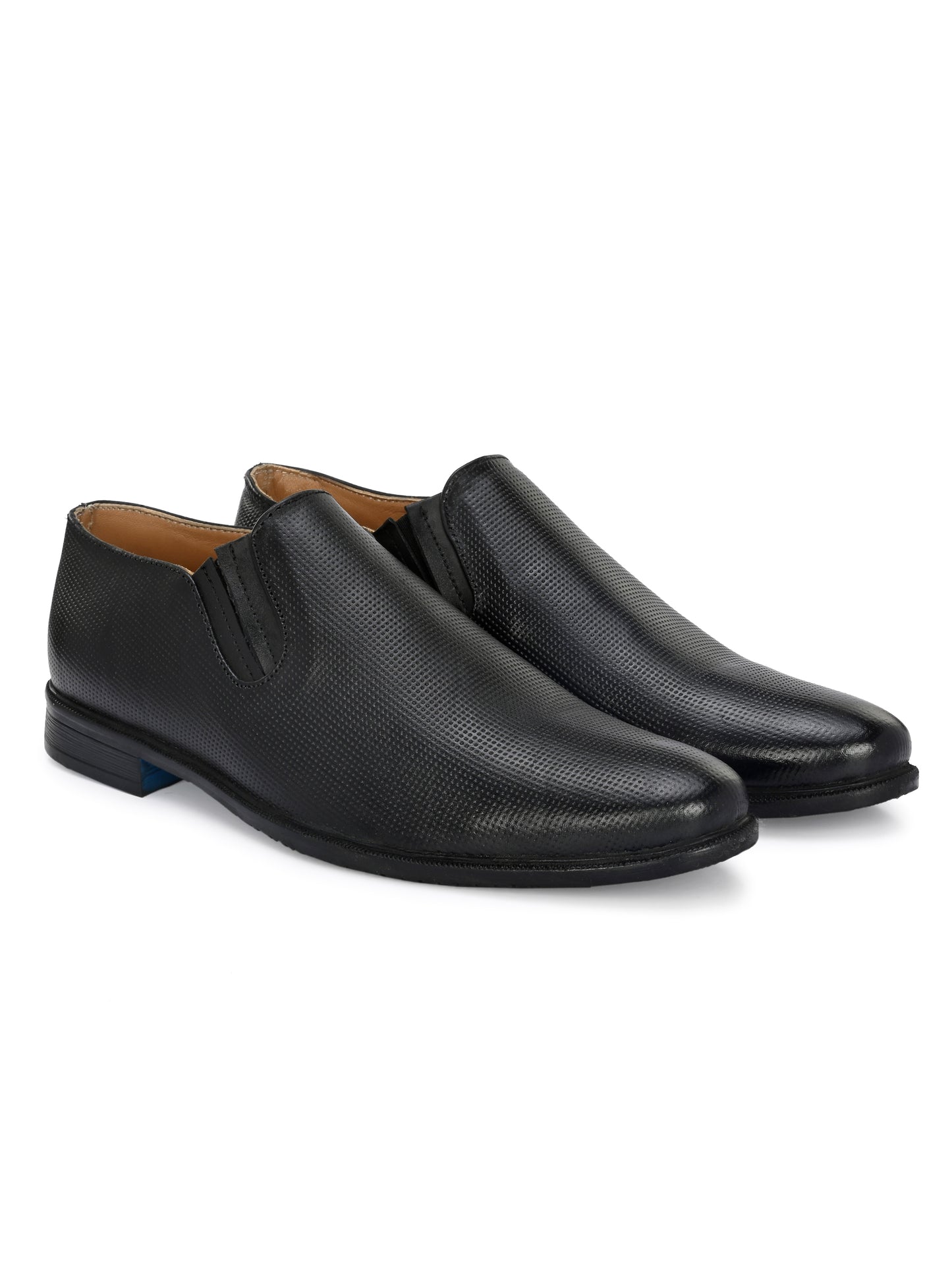 Men's Leather Formal Slip-Ons Derby Shoes