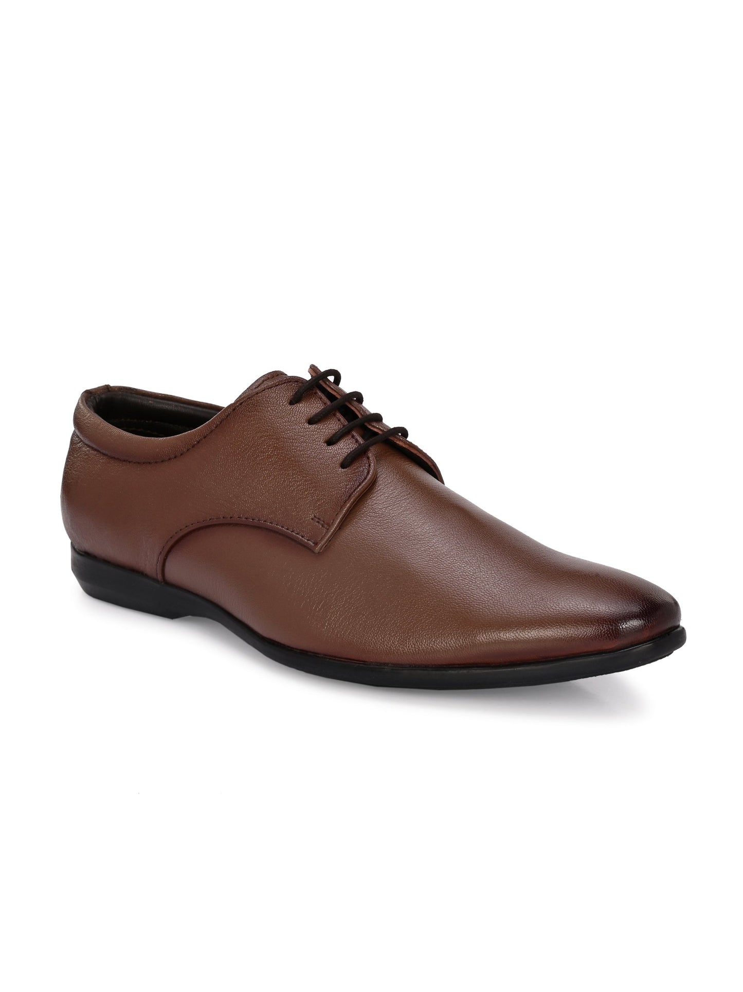 Bronze Formal Derby Shoes for Men's