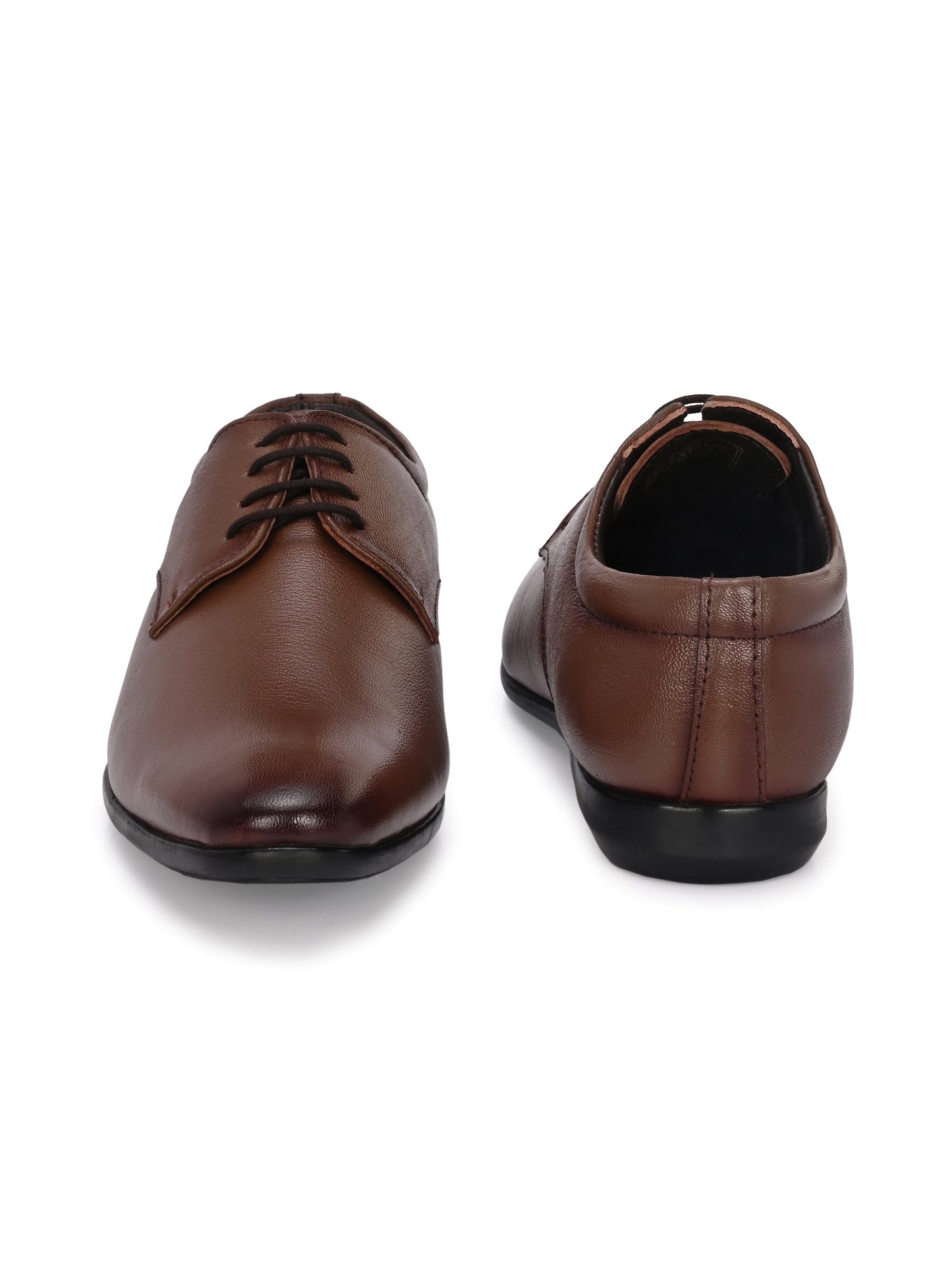 Bronze Formal Derby Shoes for Men's