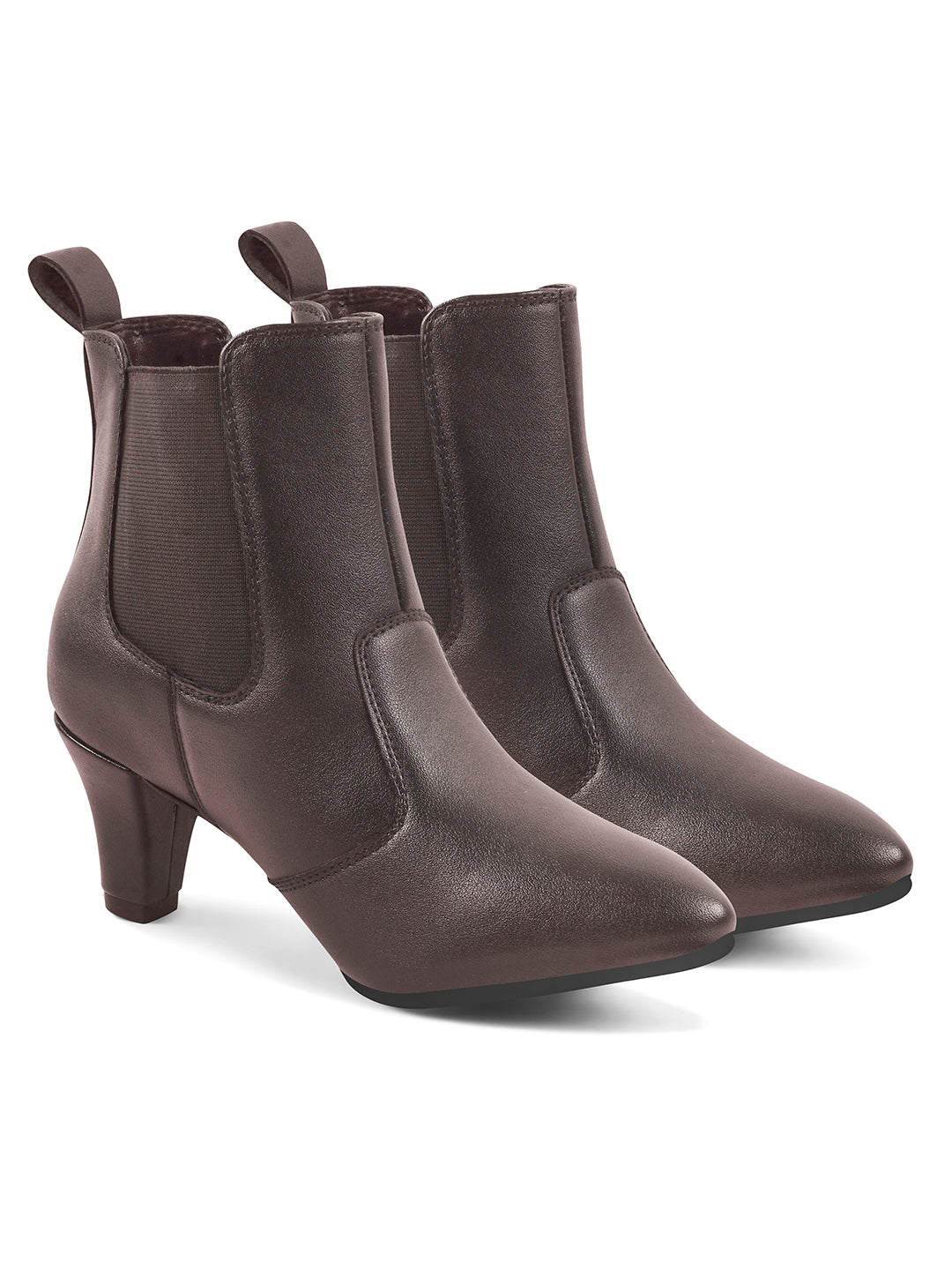 Women Brown Casual Boots