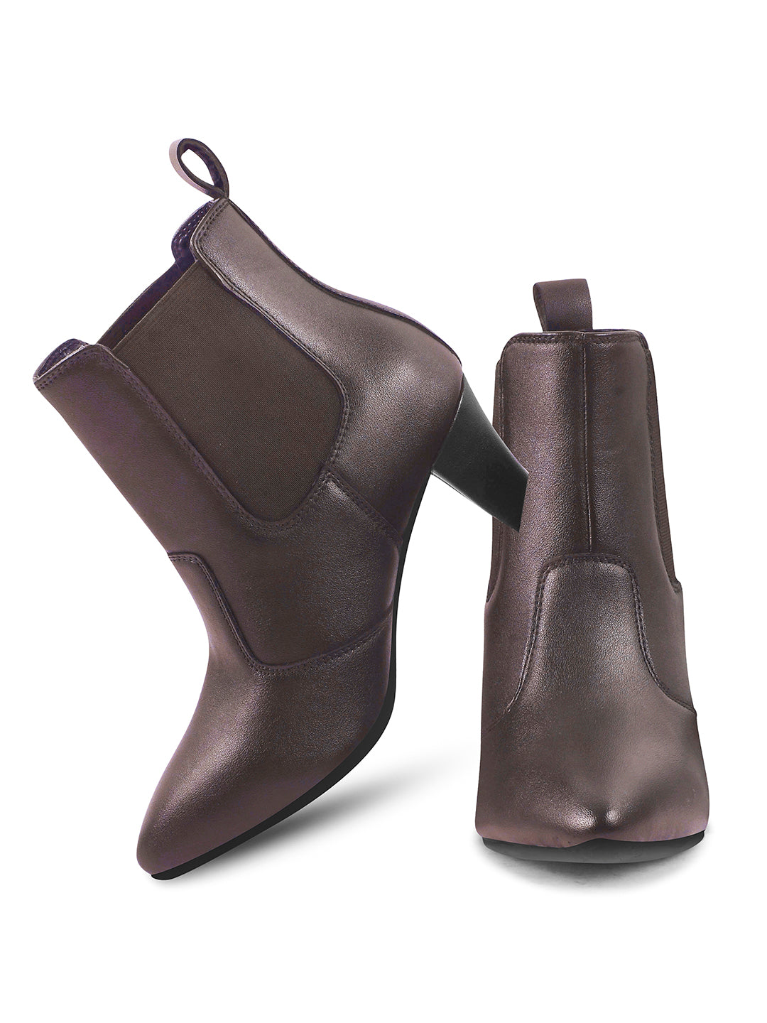 Women Brown Casual Boots