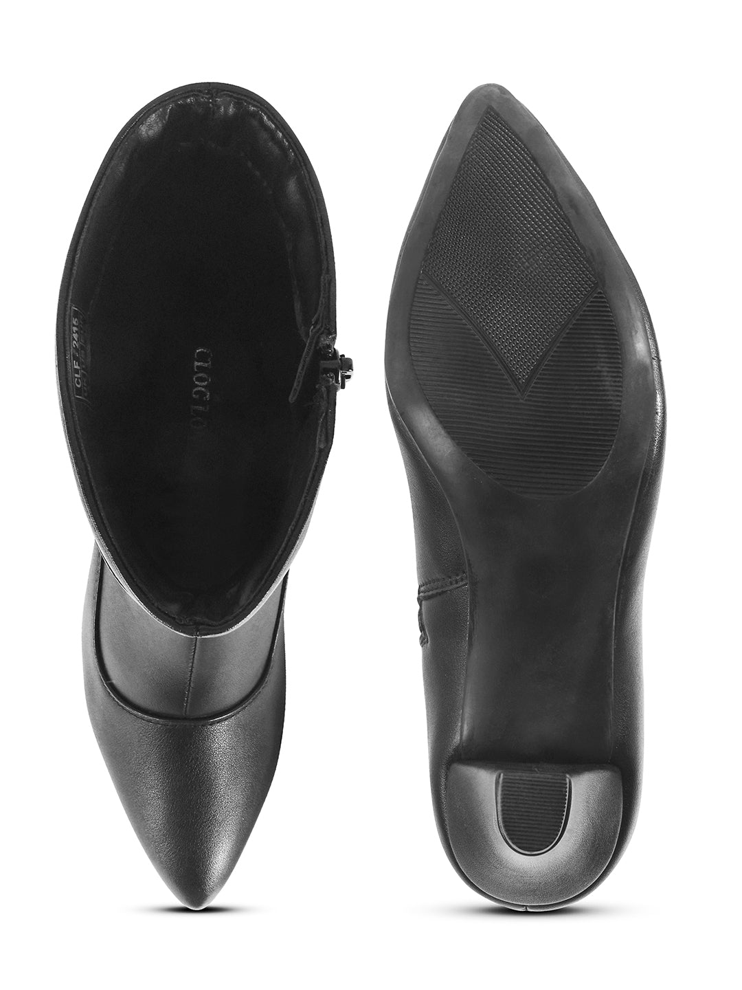 Women Black Casual Long Boots
