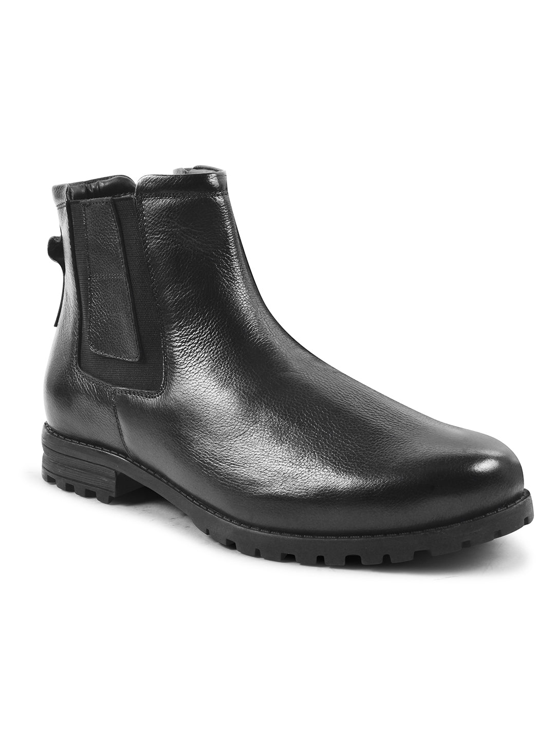 Men's Slip-On Leather Boots