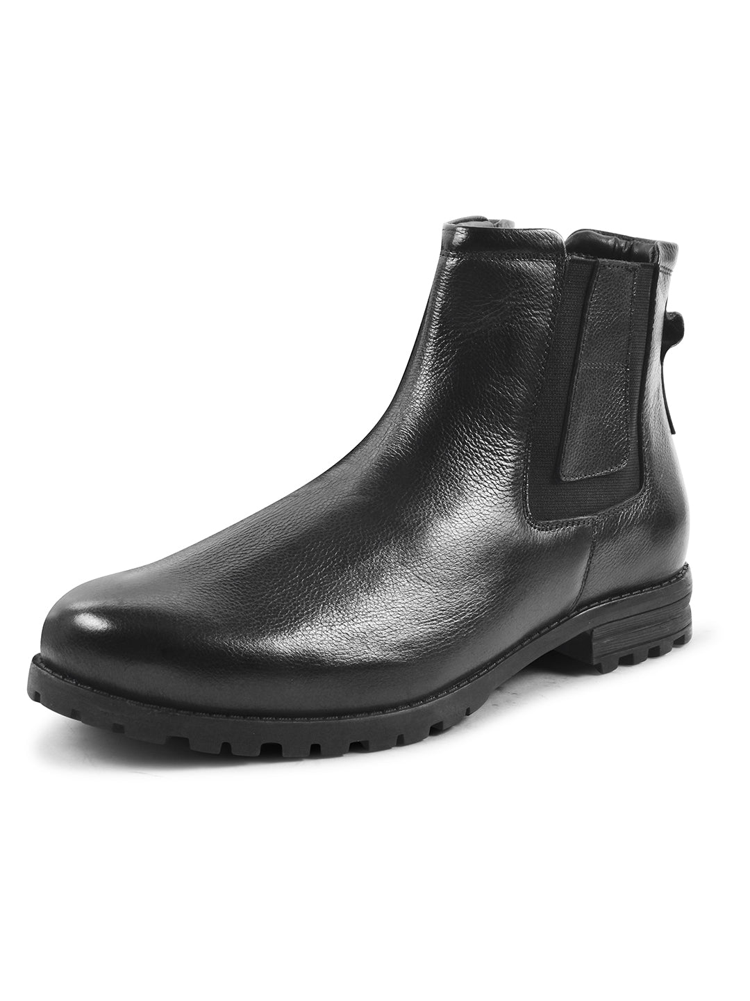 Men's Slip-On Leather Boots