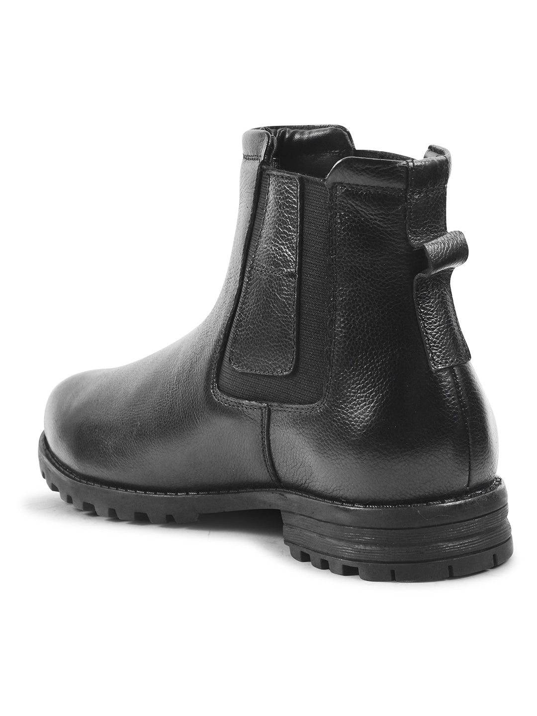 Men's Slip-On Leather Boots