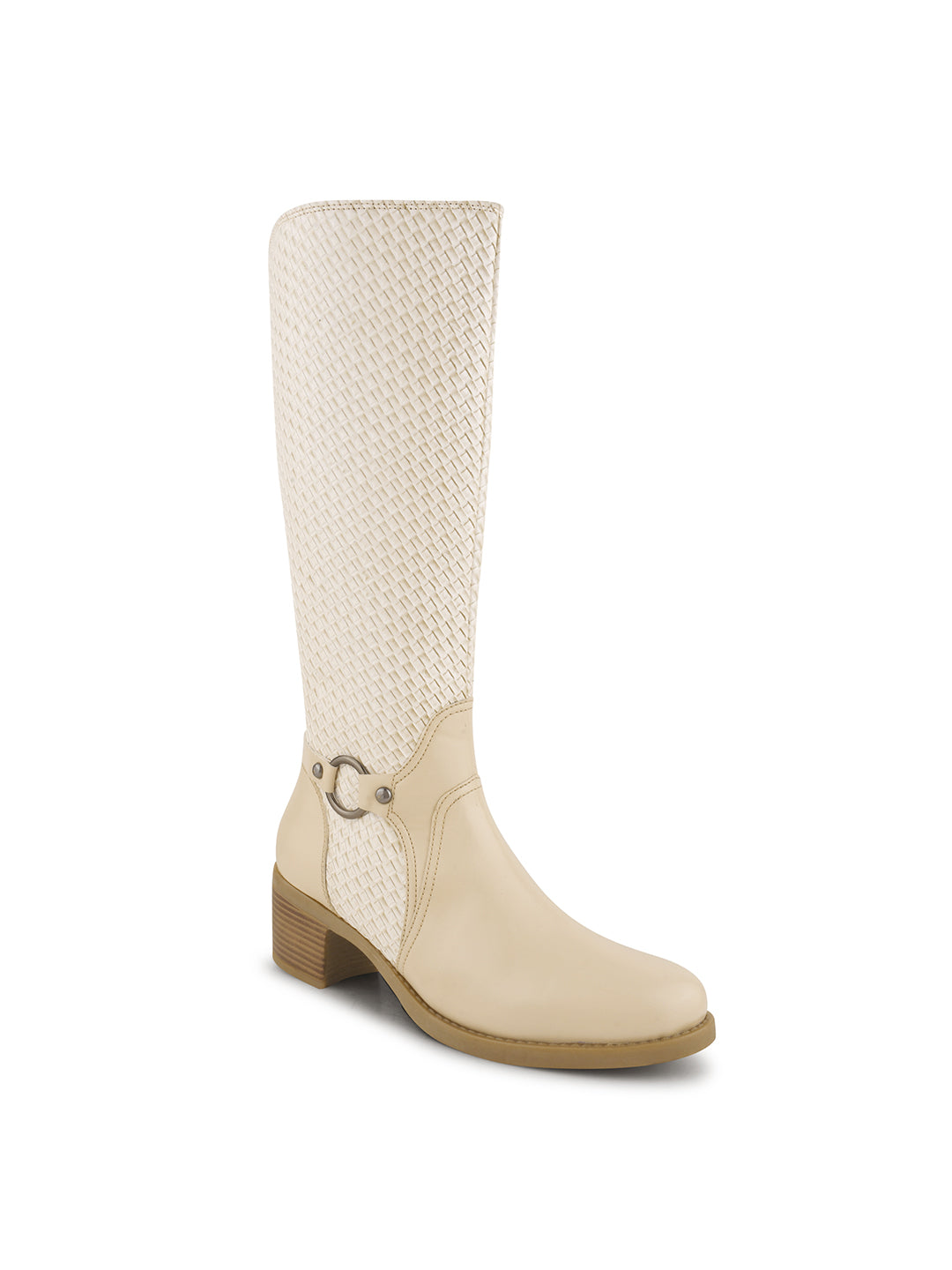 Women Black Ankle Length Side Zipper Boots