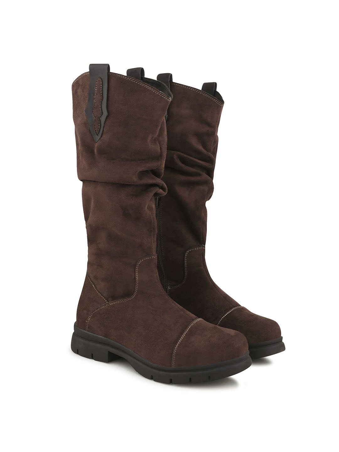 Women Green Casual Boots