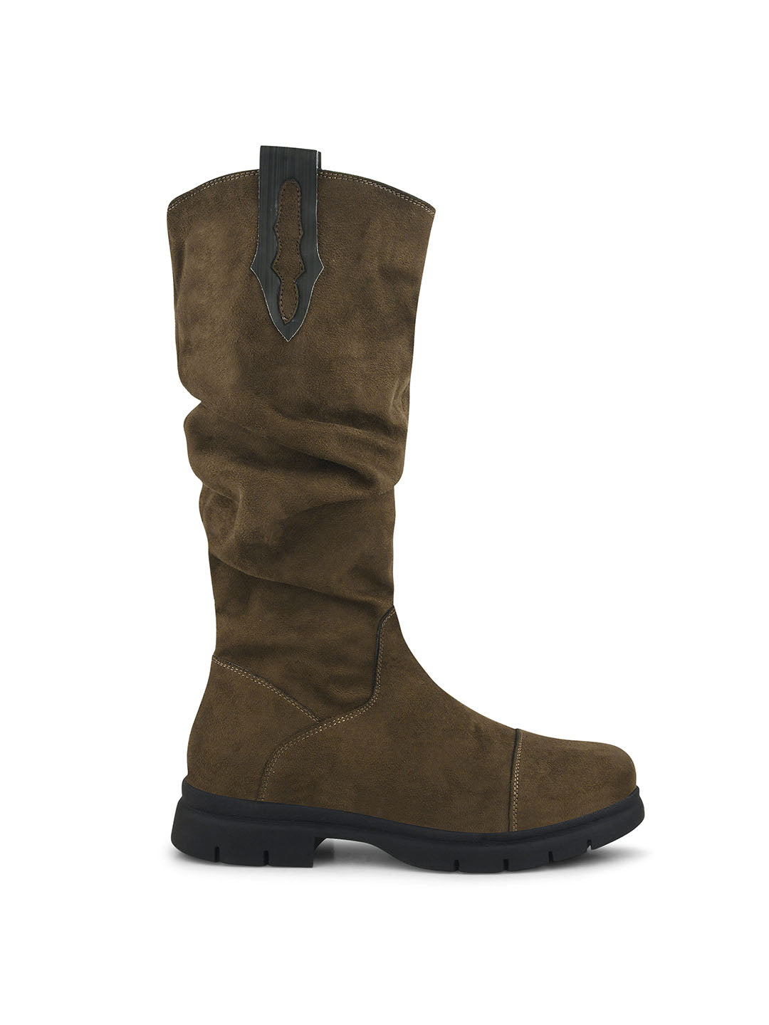 Women Green Casual Boots