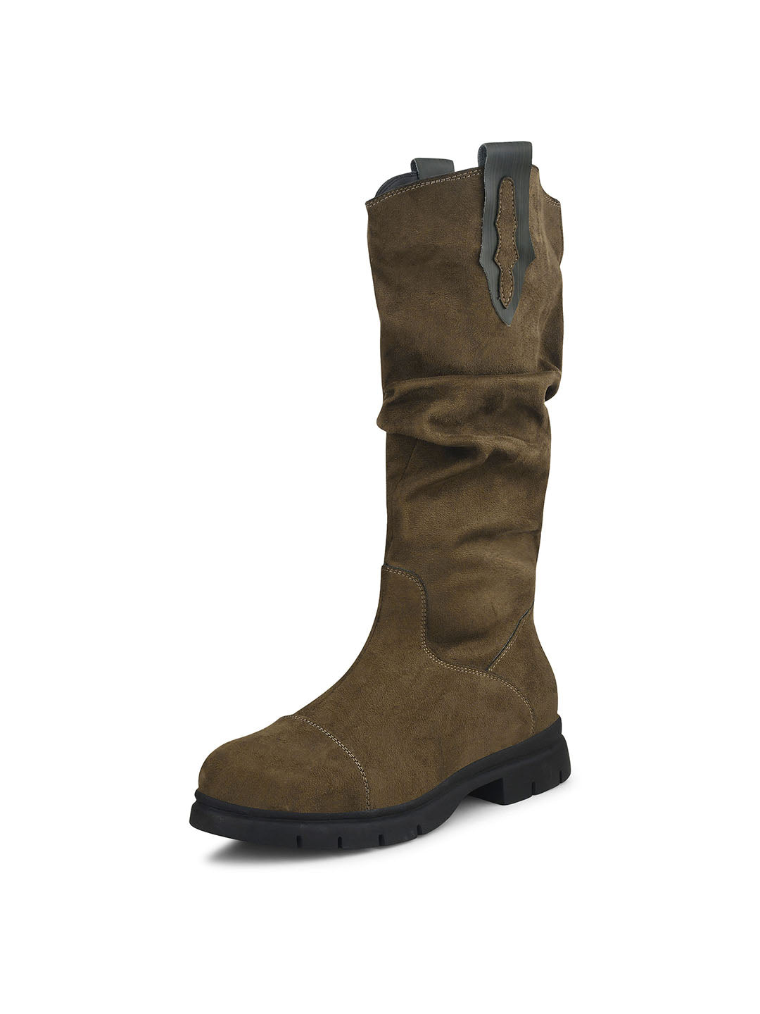 Women Green Casual Boots
