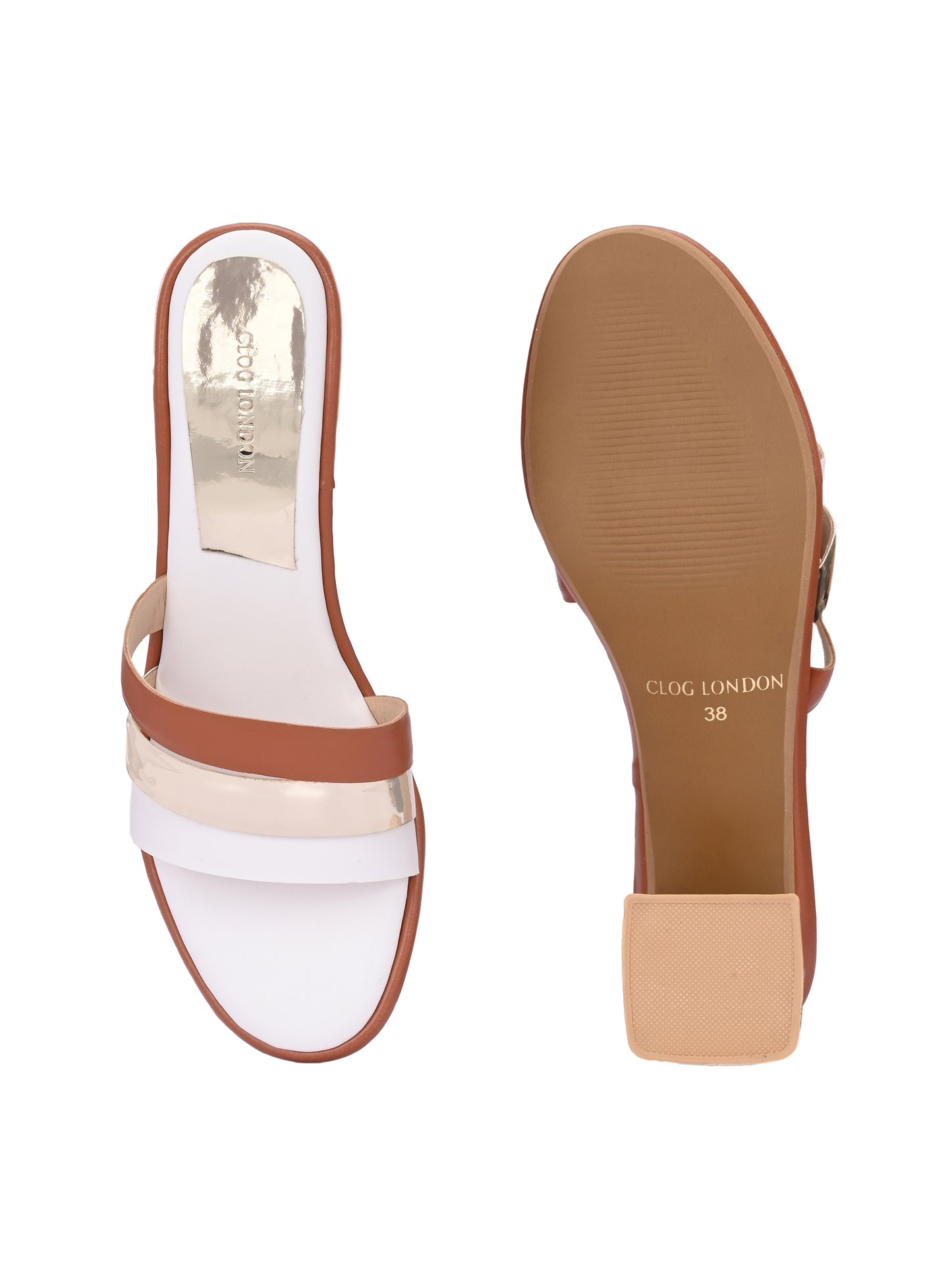 Women Tan Fashion Heels Sandals